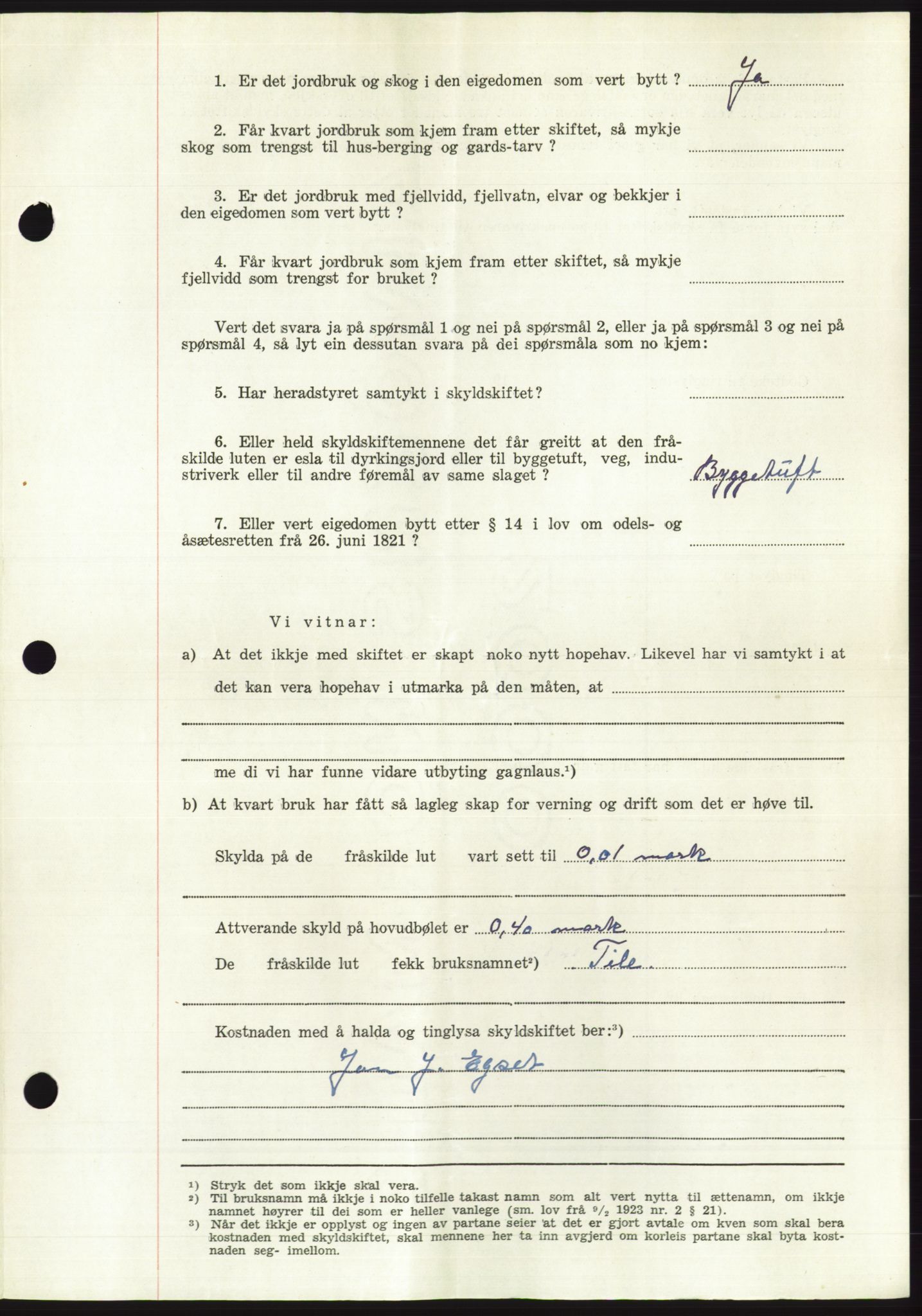 Søre Sunnmøre sorenskriveri, AV/SAT-A-4122/1/2/2C/L0092: Pantebok nr. 18A, 1952-1952, Dagboknr: 1315/1952