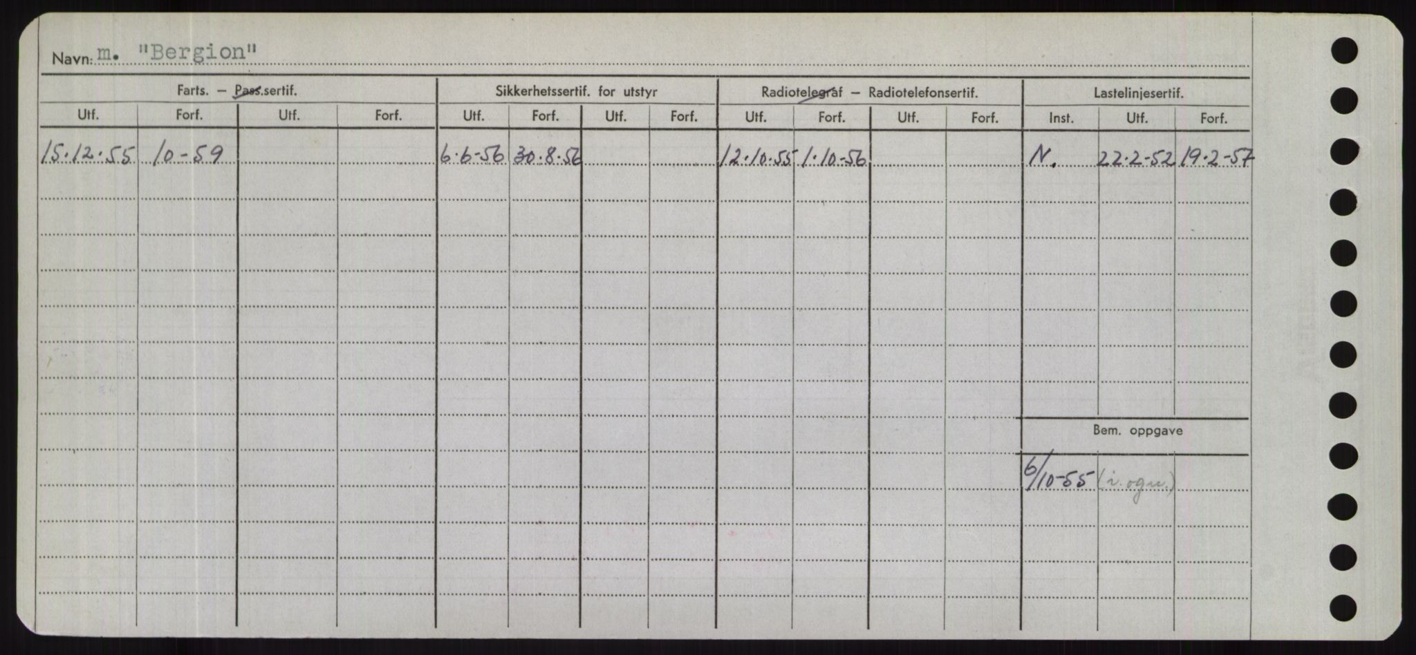 Sjøfartsdirektoratet med forløpere, Skipsmålingen, AV/RA-S-1627/H/Hd/L0003: Fartøy, B-Bev, s. 806