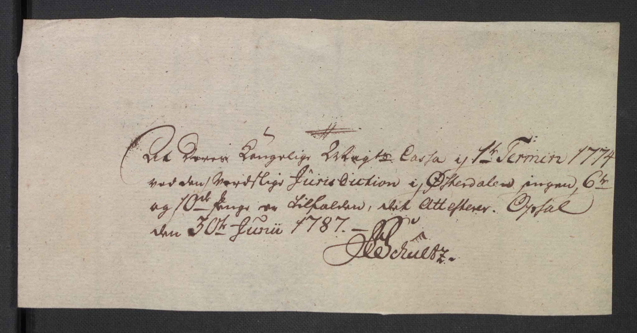 Rentekammeret inntil 1814, Reviderte regnskaper, Mindre regnskaper, RA/EA-4068/Rb/L0014: Opplands amt, 1771-1779, s. 608