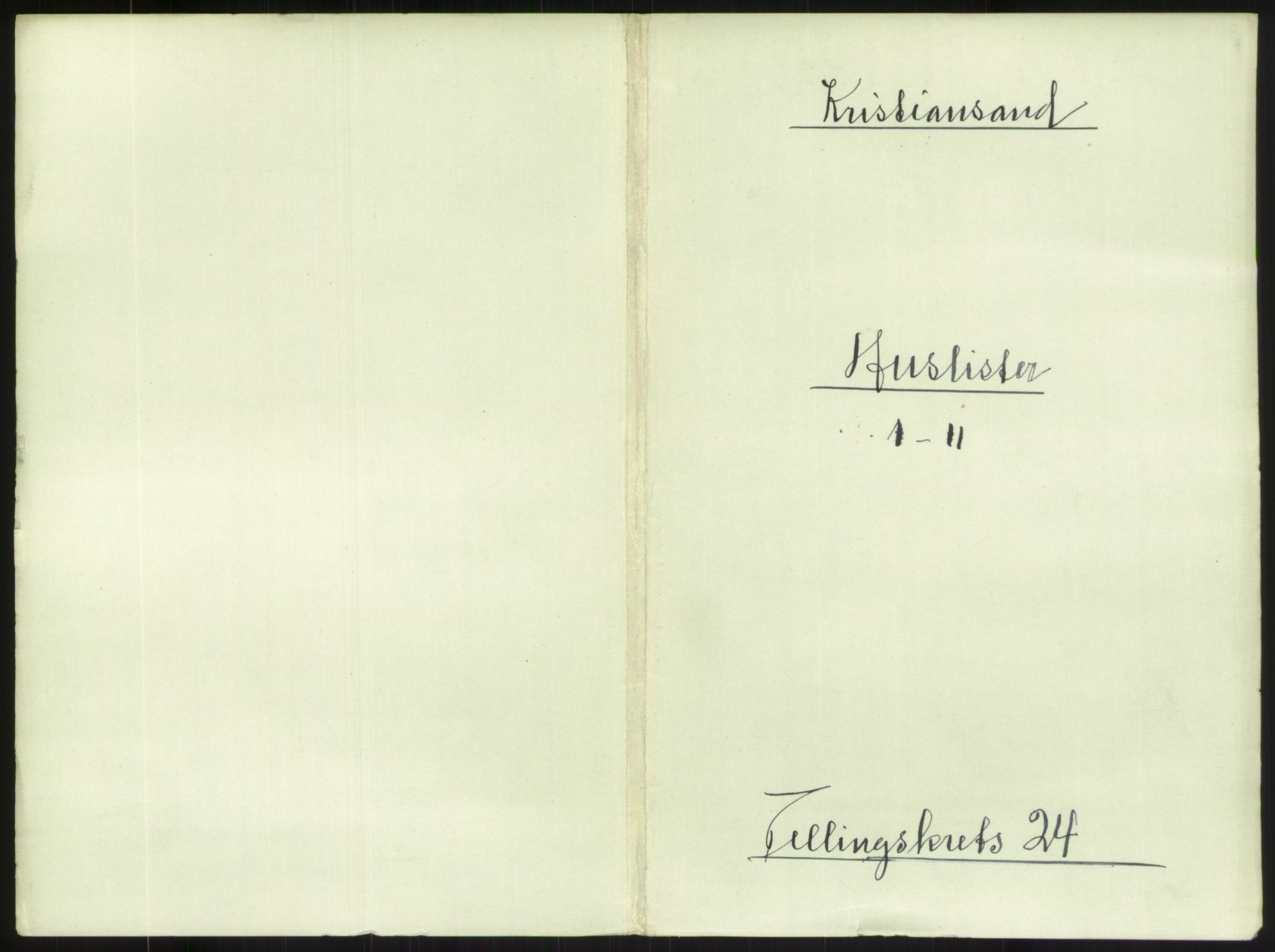RA, Folketelling 1891 for 1001 Kristiansand kjøpstad, 1891, s. 1346