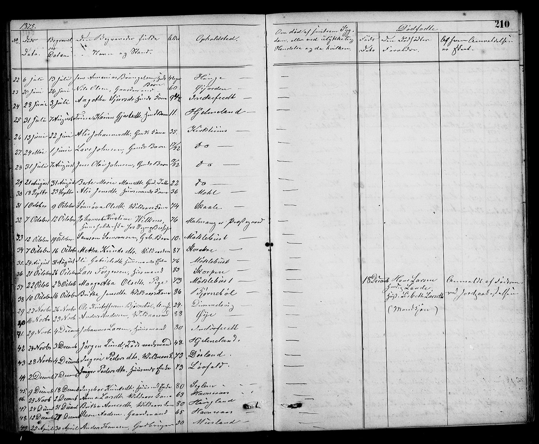 Kvinnherad sokneprestembete, AV/SAB-A-76401/H/Hab: Klokkerbok nr. A 2, 1873-1900, s. 210