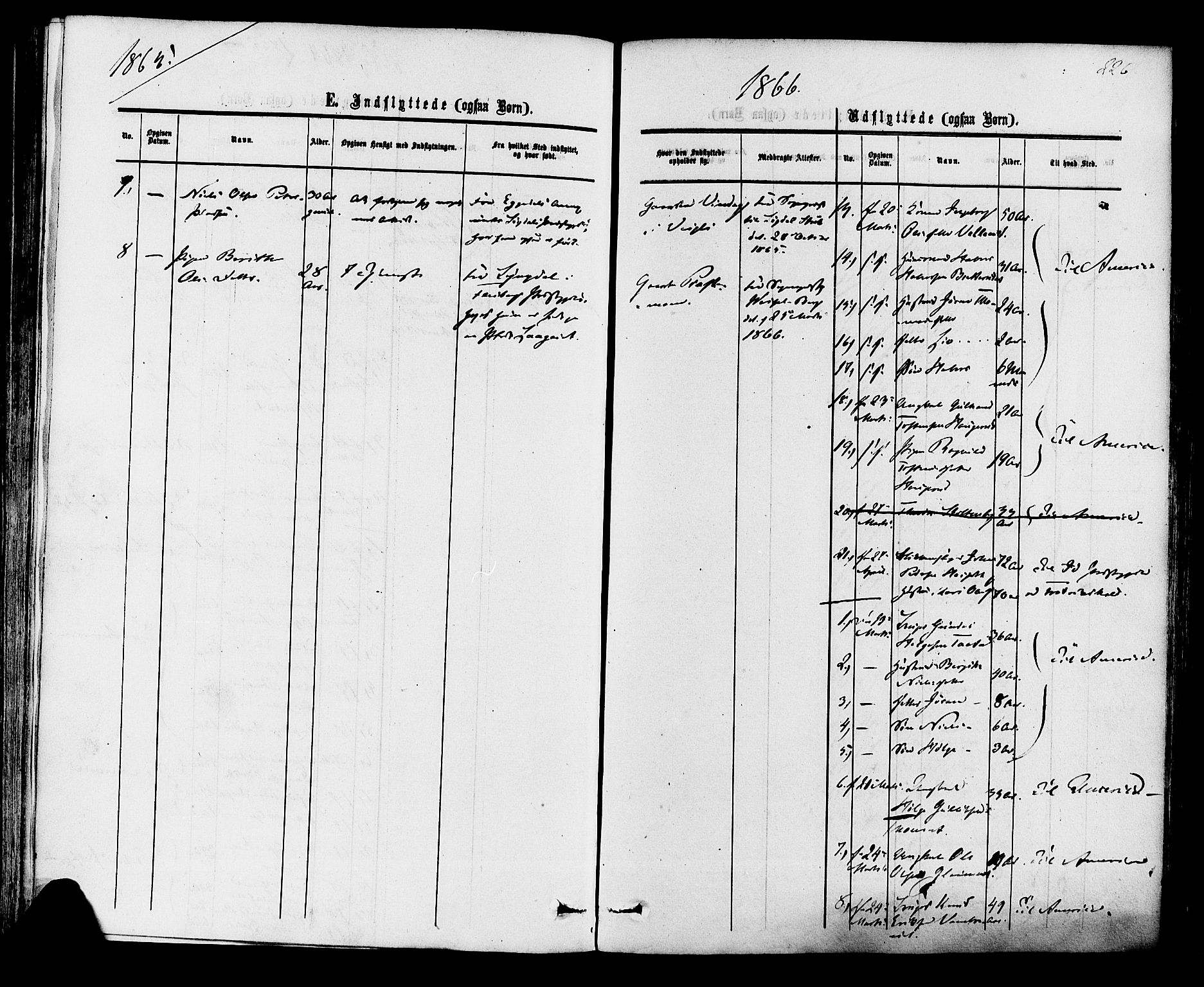 Rollag kirkebøker, AV/SAKO-A-240/F/Fa/L0009: Ministerialbok nr. I 9, 1860-1874, s. 226