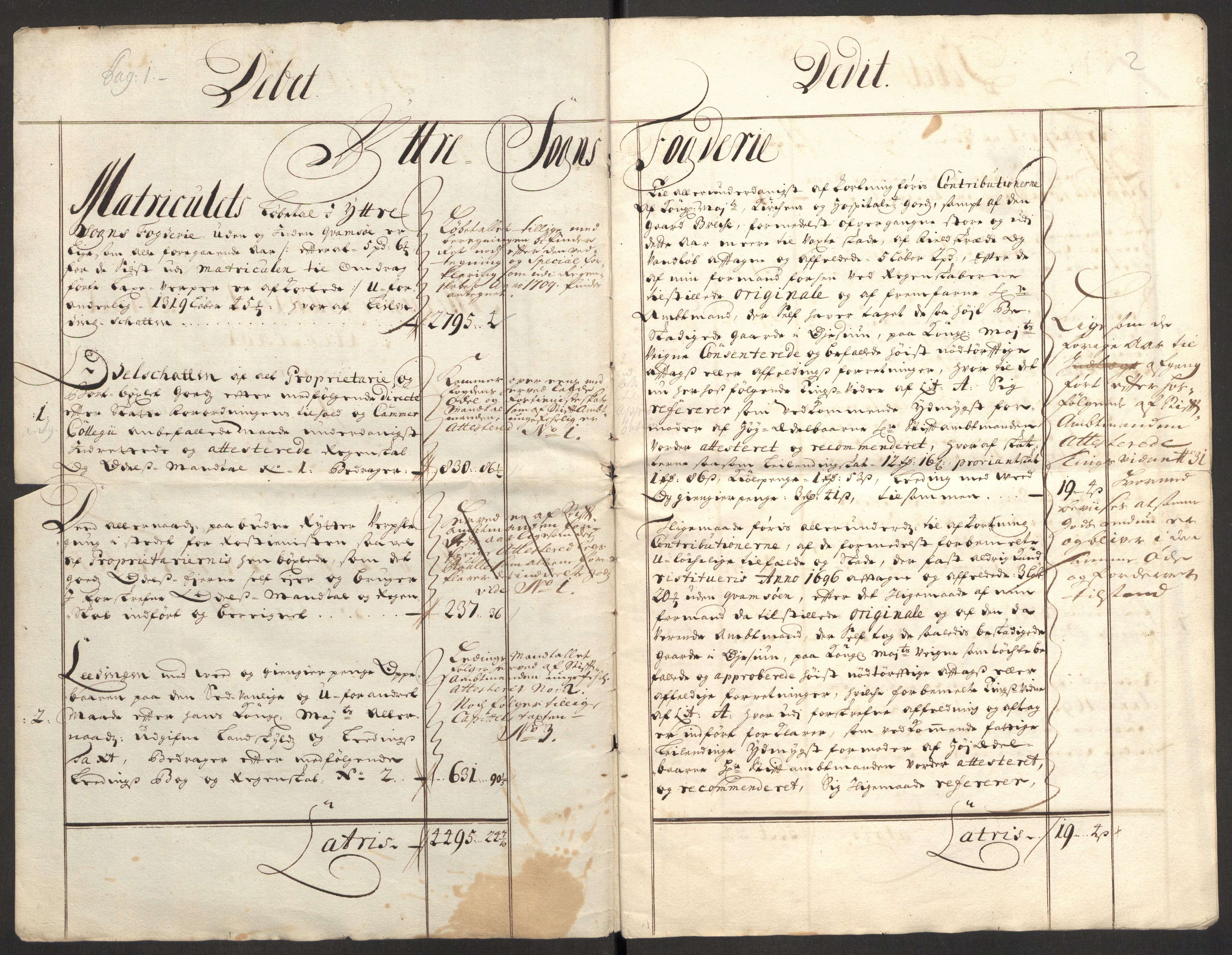Rentekammeret inntil 1814, Reviderte regnskaper, Fogderegnskap, RA/EA-4092/R52/L3317: Fogderegnskap Sogn, 1711, s. 4