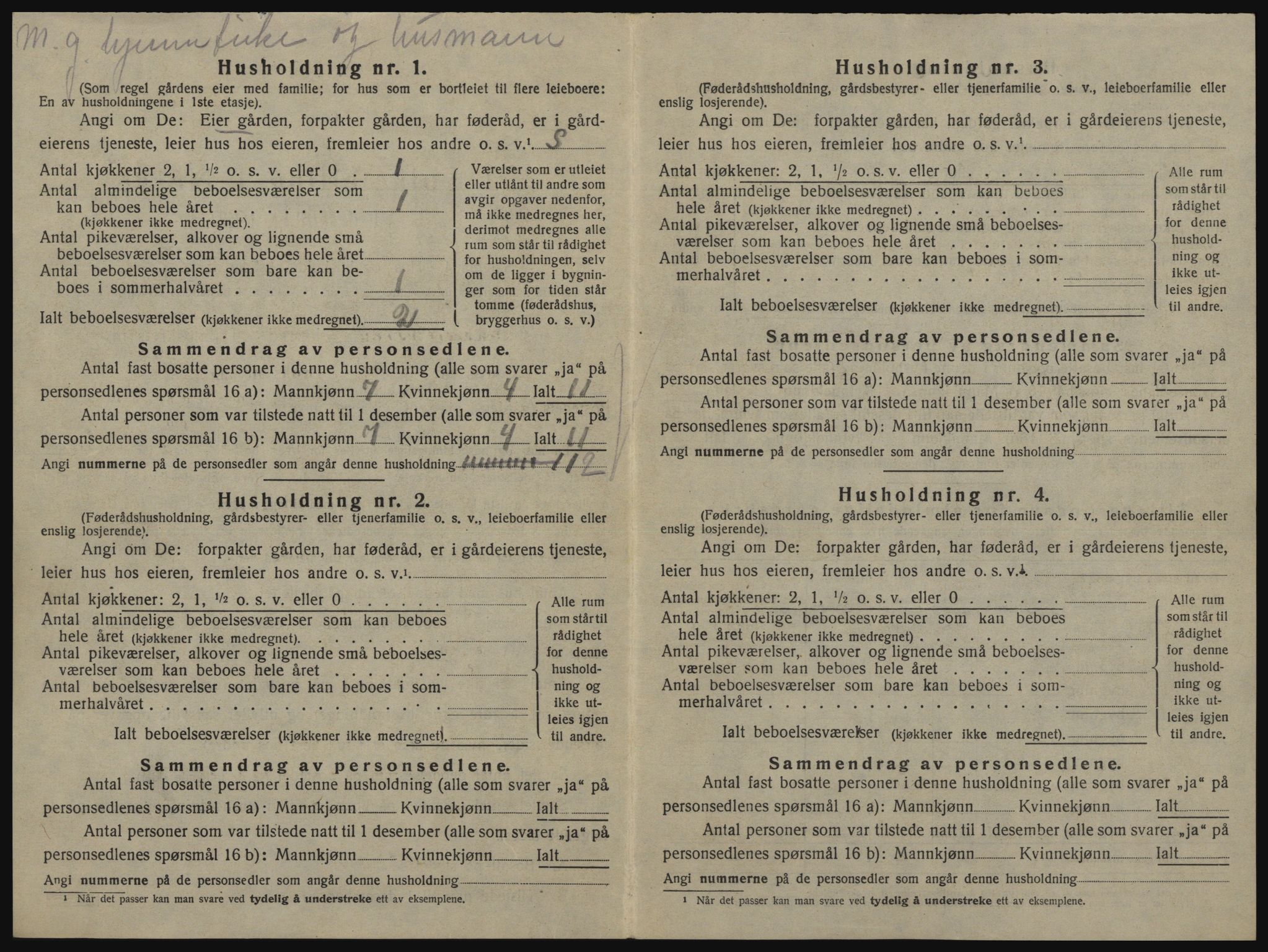 SATØ, Folketelling 1920 for 1934 Tromsøysund herred, 1920, s. 111