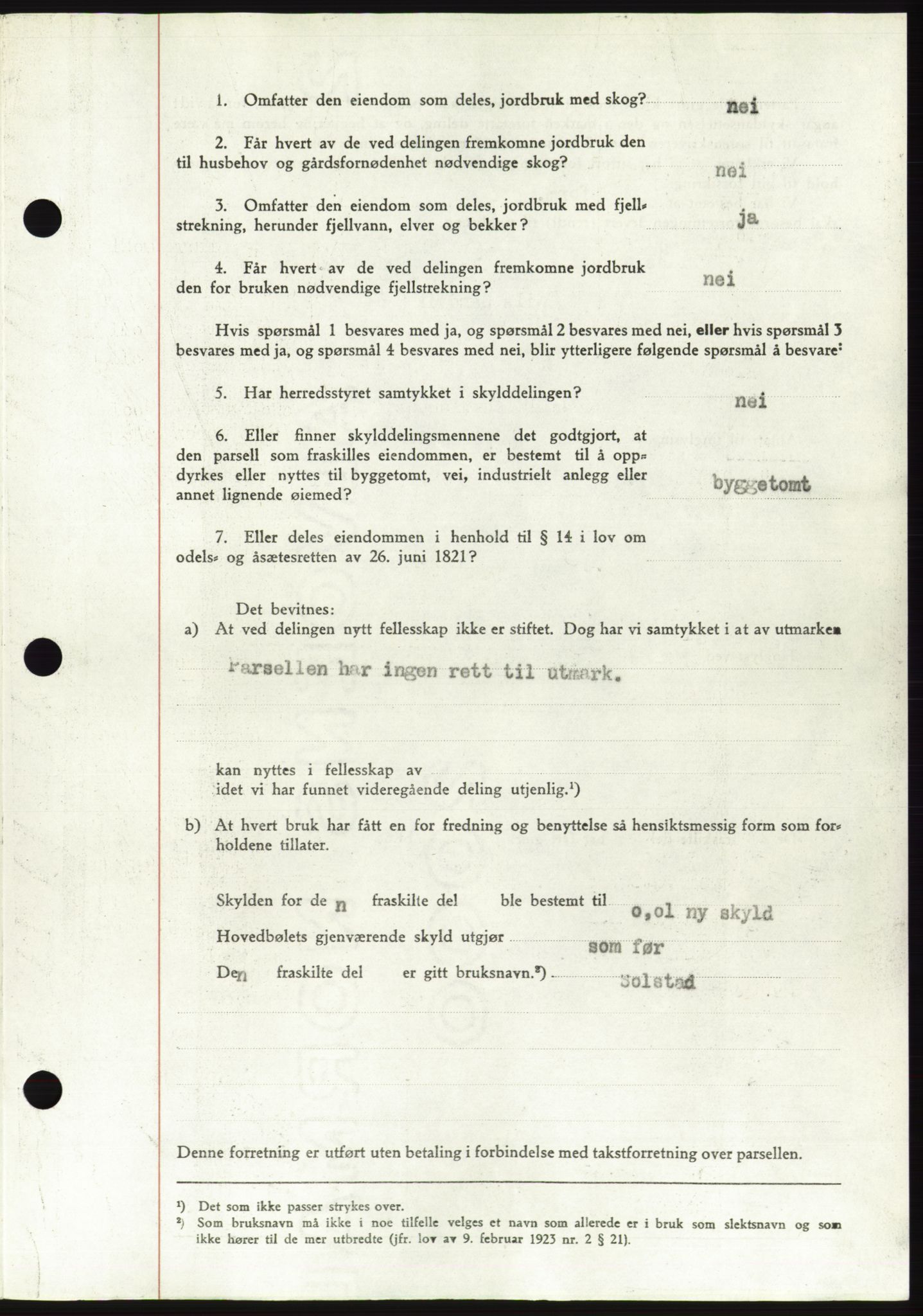 Søre Sunnmøre sorenskriveri, AV/SAT-A-4122/1/2/2C/L0095: Pantebok nr. 21A, 1953-1953, Dagboknr: 1239/1953