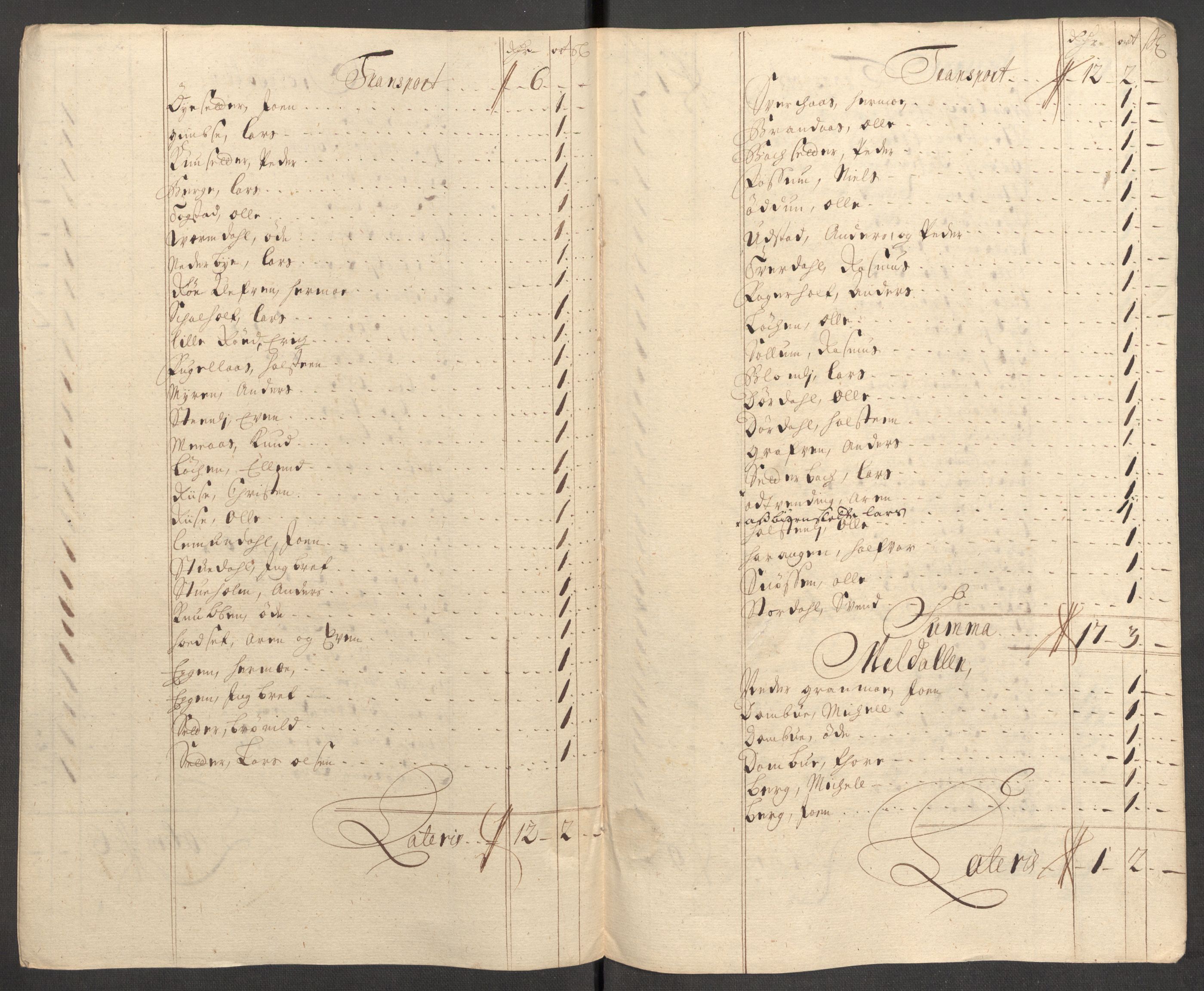 Rentekammeret inntil 1814, Reviderte regnskaper, Fogderegnskap, RA/EA-4092/R60/L3957: Fogderegnskap Orkdal og Gauldal, 1707, s. 307
