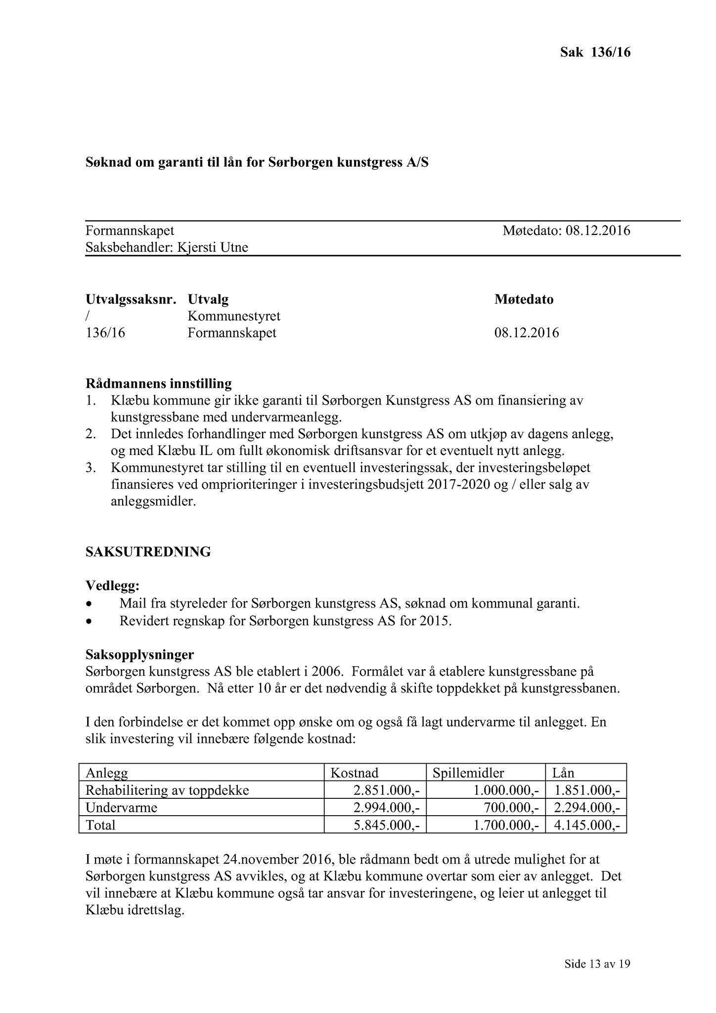 Klæbu Kommune, TRKO/KK/02-FS/L009: Formannsskapet - Møtedokumenter, 2016, s. 3681