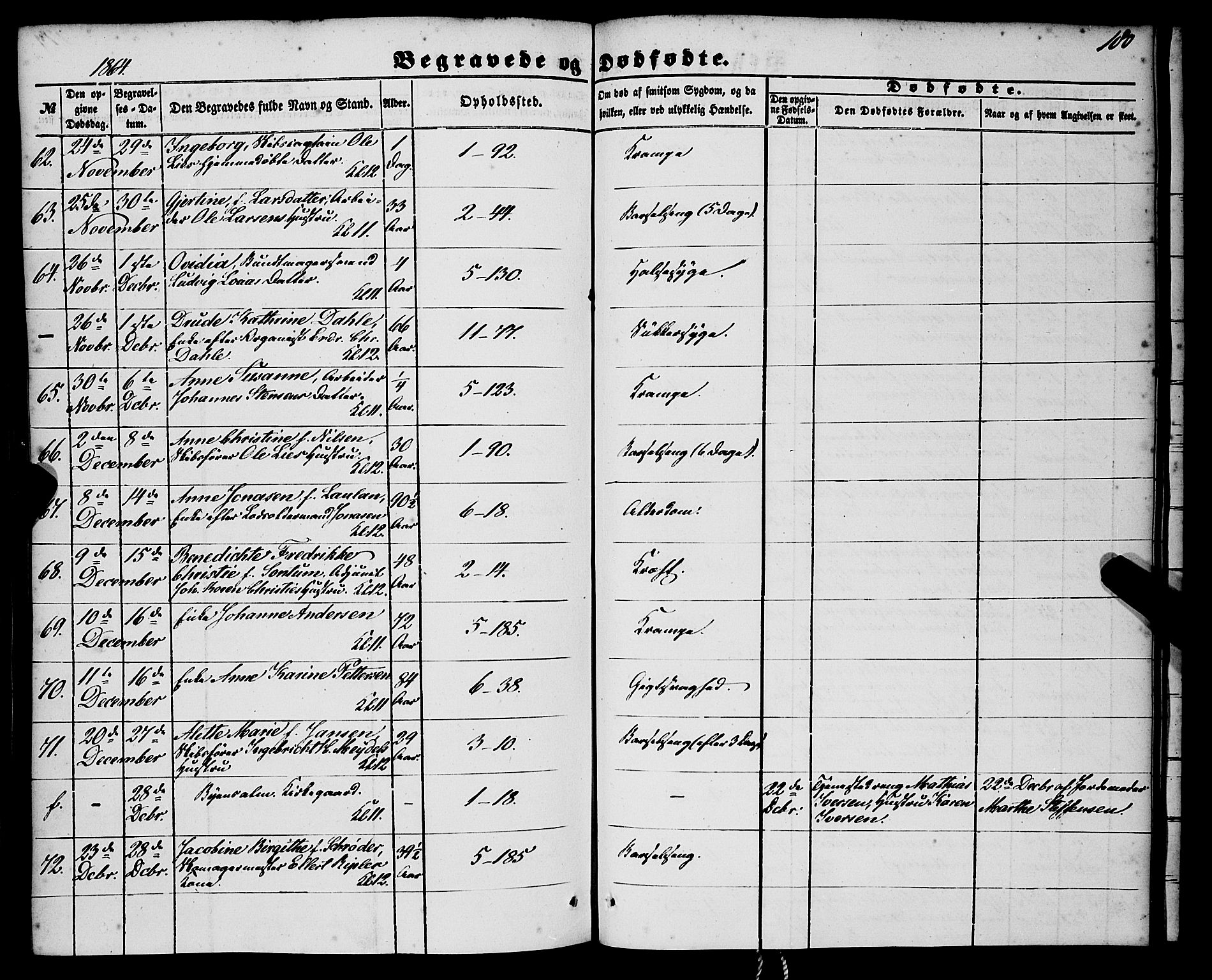Nykirken Sokneprestembete, AV/SAB-A-77101/H/Haa/L0042: Ministerialbok nr. E 2, 1850-1868, s. 180
