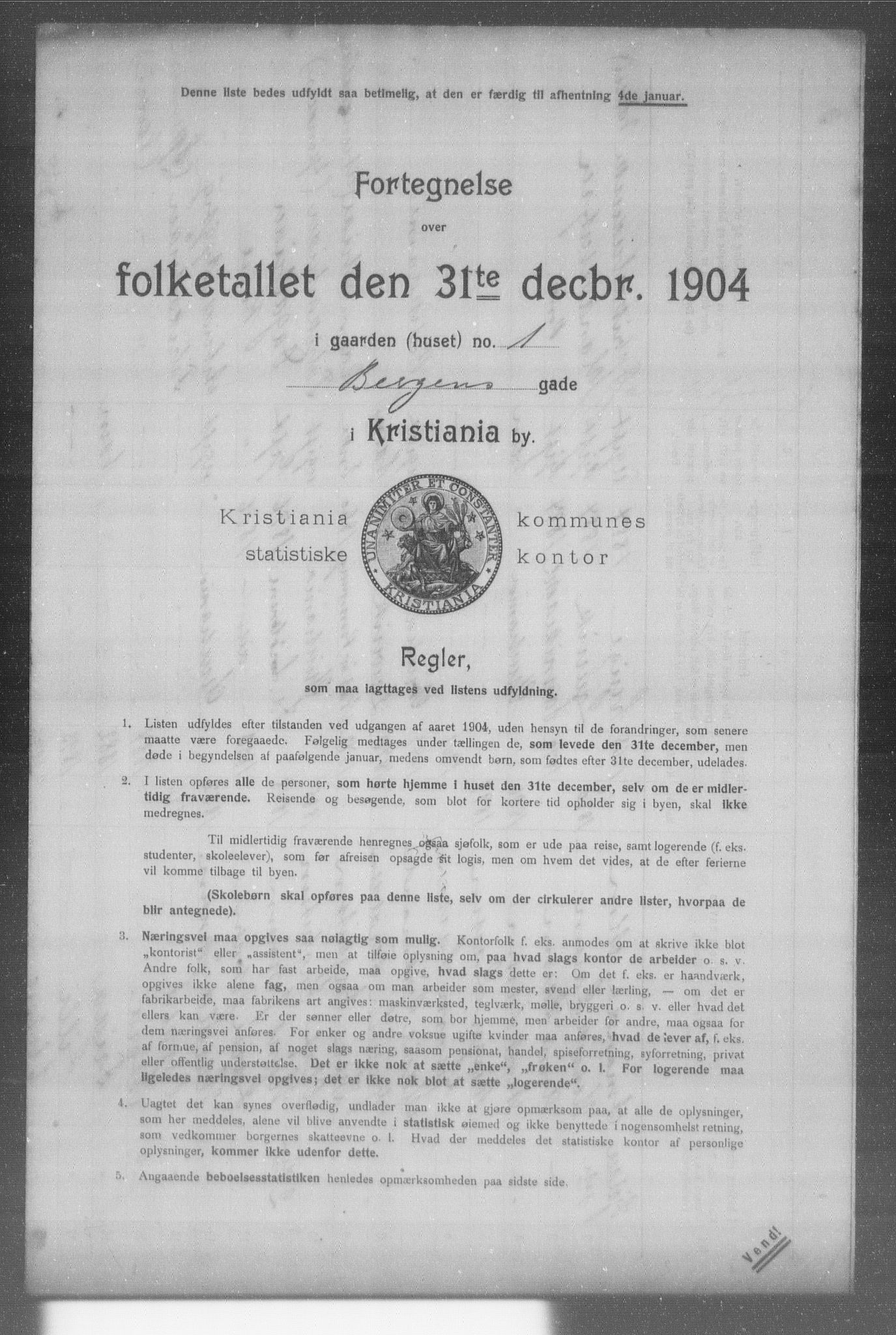 OBA, Kommunal folketelling 31.12.1904 for Kristiania kjøpstad, 1904, s. 896