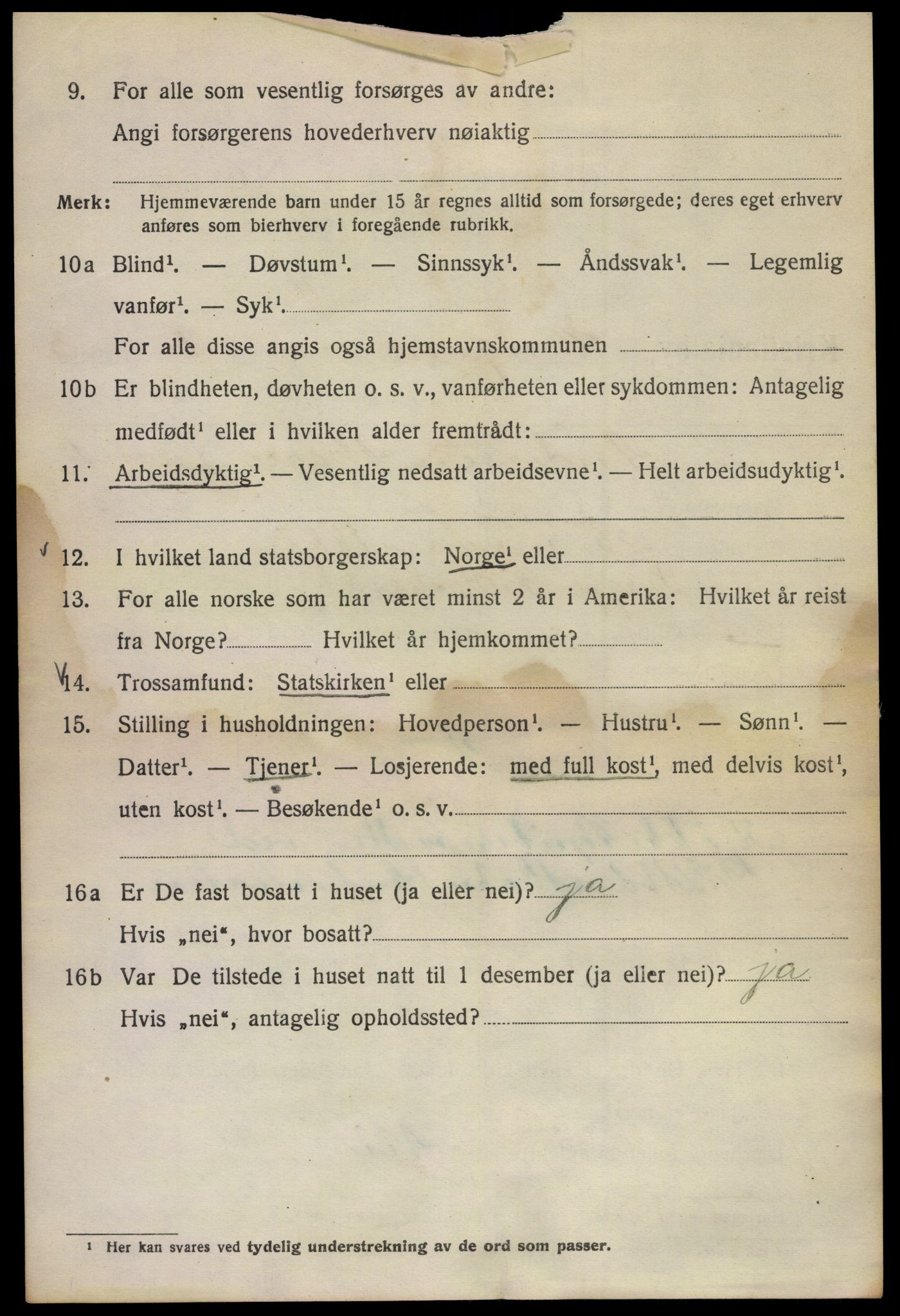 SAO, Folketelling 1920 for 0301 Kristiania kjøpstad, 1920, s. 218356