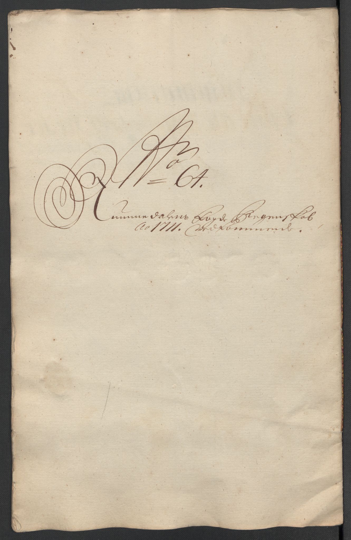 Rentekammeret inntil 1814, Reviderte regnskaper, Fogderegnskap, AV/RA-EA-4092/R64/L4432: Fogderegnskap Namdal, 1711, s. 236