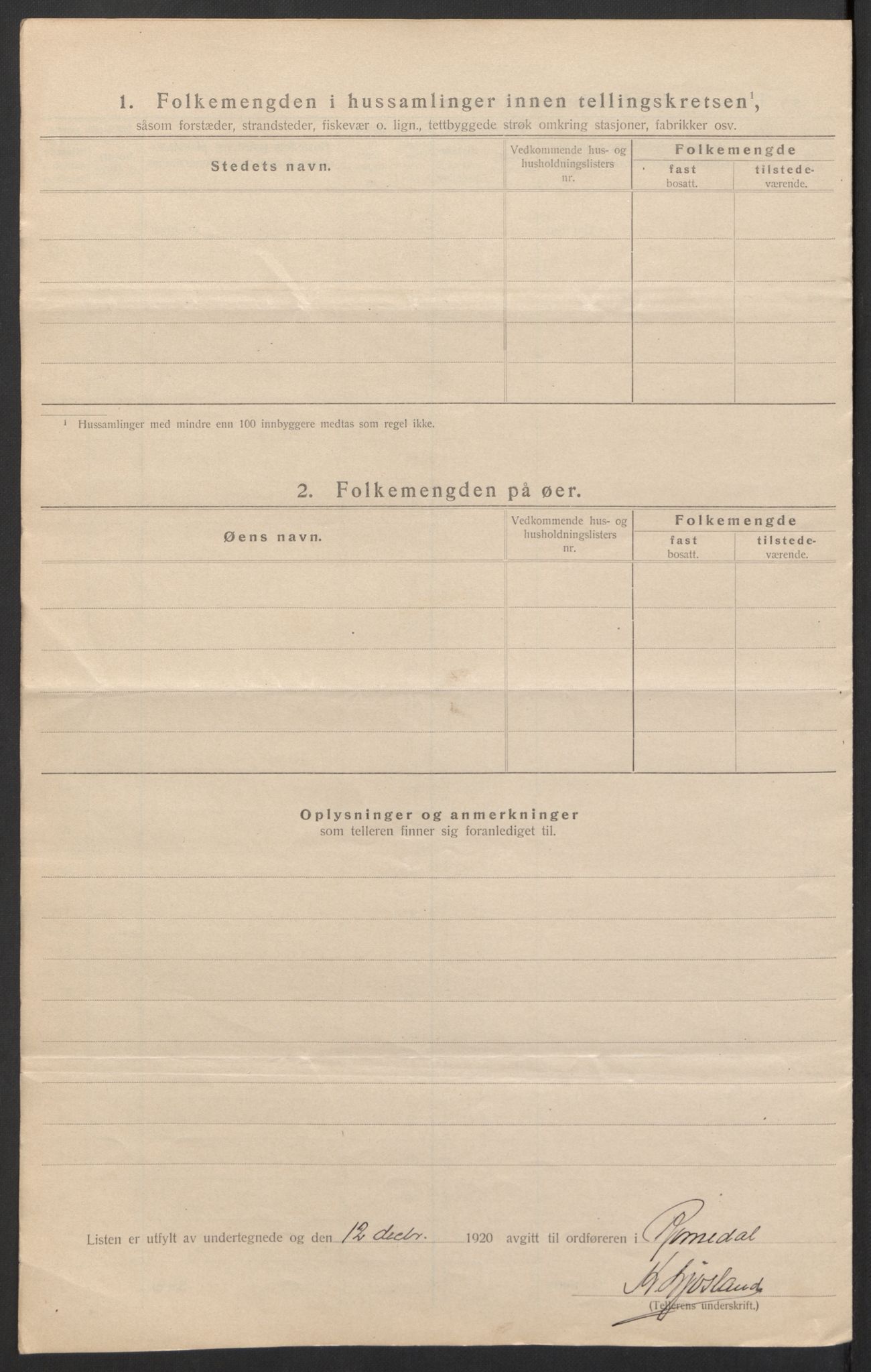 SAH, Folketelling 1920 for 0416 Romedal herred, 1920, s. 27