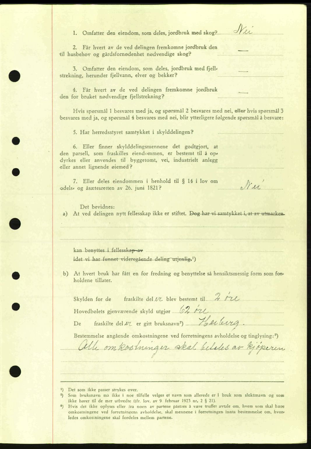 Nedenes sorenskriveri, AV/SAK-1221-0006/G/Gb/Gba/L0053: Pantebok nr. A6b, 1945-1945, Dagboknr: 749/1945
