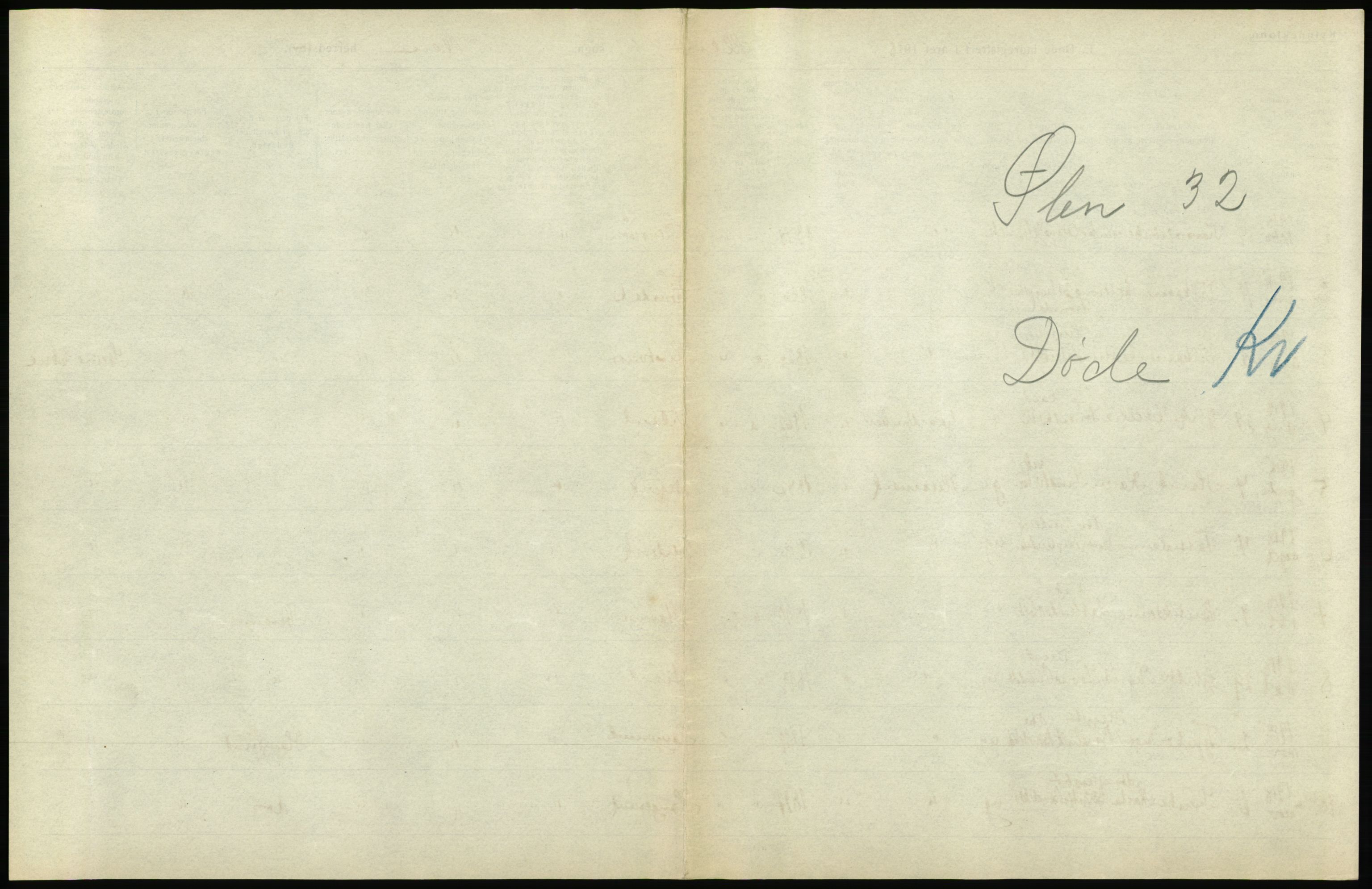 Statistisk sentralbyrå, Sosiodemografiske emner, Befolkning, RA/S-2228/D/Df/Dfb/Dfbh/L0036: Hordaland fylke: Døde., 1918, s. 375