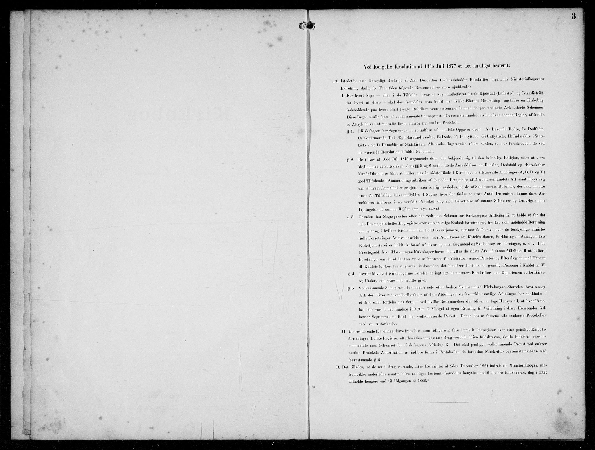 Hyllestad sokneprestembete, SAB/A-80401: Klokkerbok nr. C 3, 1894-1913, s. 3