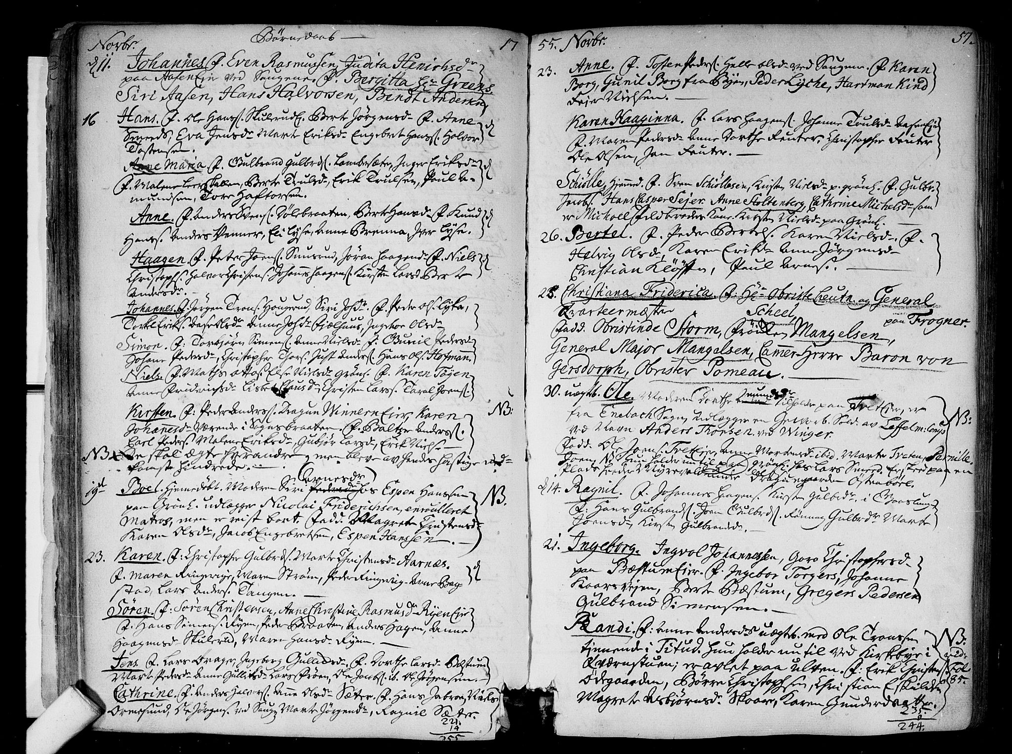 Aker prestekontor kirkebøker, AV/SAO-A-10861/F/L0008: Ministerialbok nr. 8, 1749-1765, s. 57