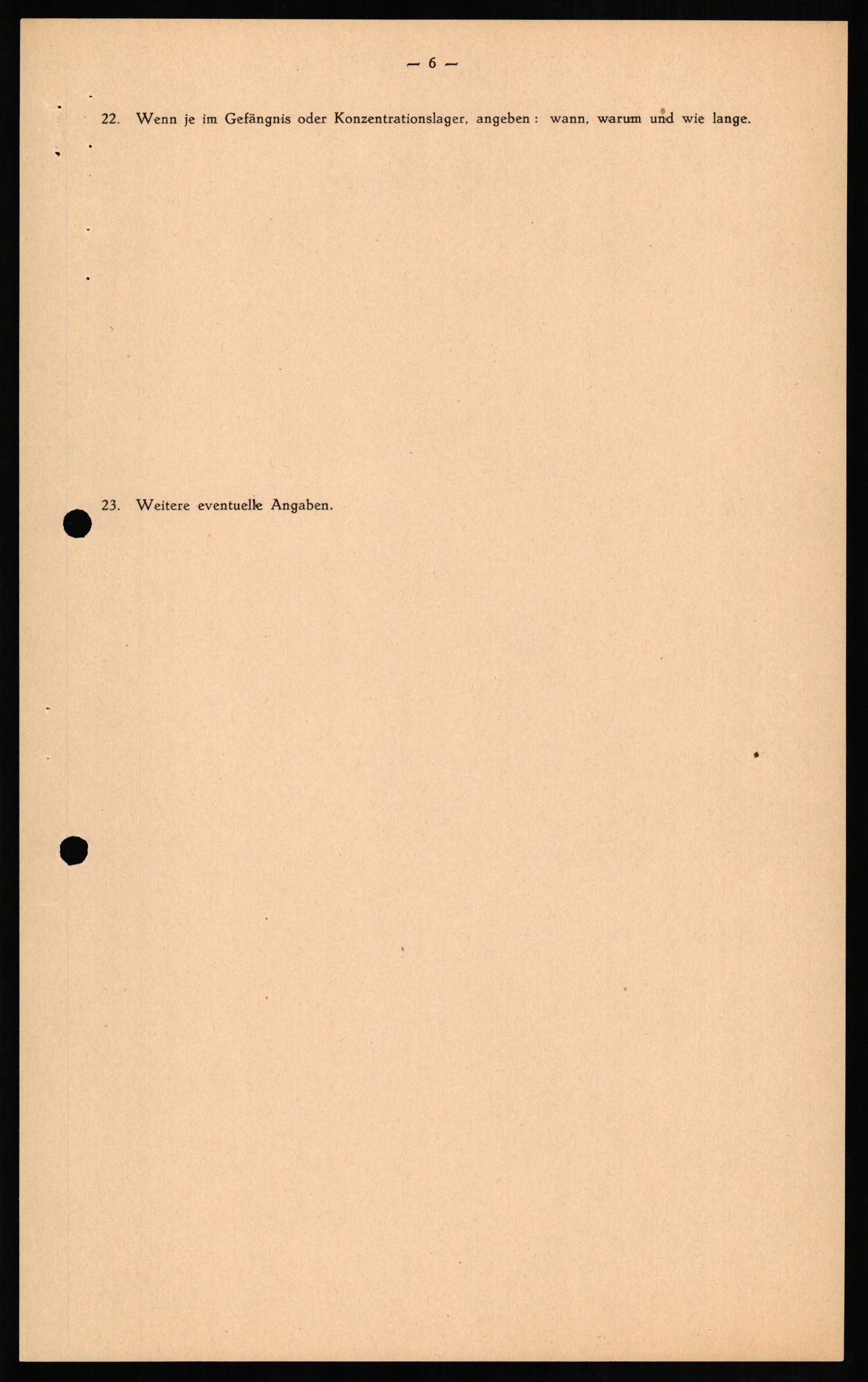 Forsvaret, Forsvarets overkommando II, AV/RA-RAFA-3915/D/Db/L0014: CI Questionaires. Tyske okkupasjonsstyrker i Norge. Tyskere., 1945-1946, s. 98