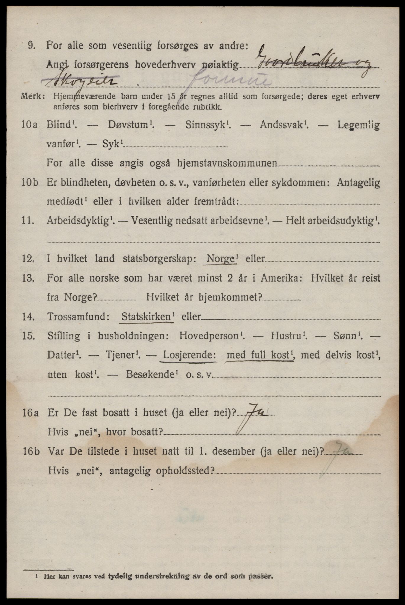 SAKO, Folketelling 1920 for 0828 Seljord herred, 1920, s. 1531