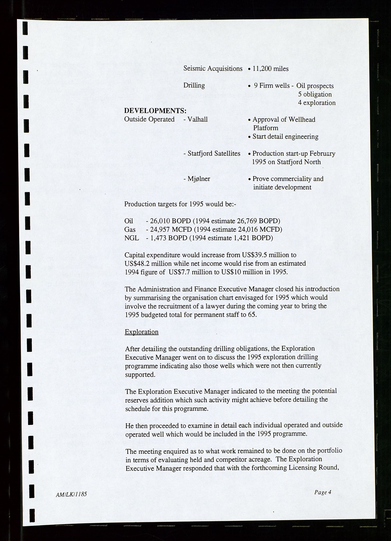 Pa 1766 - Hess Norge AS, AV/SAST-A-102451/A/Aa/L0001: Referater og sakspapirer, 1995-1997, s. 16