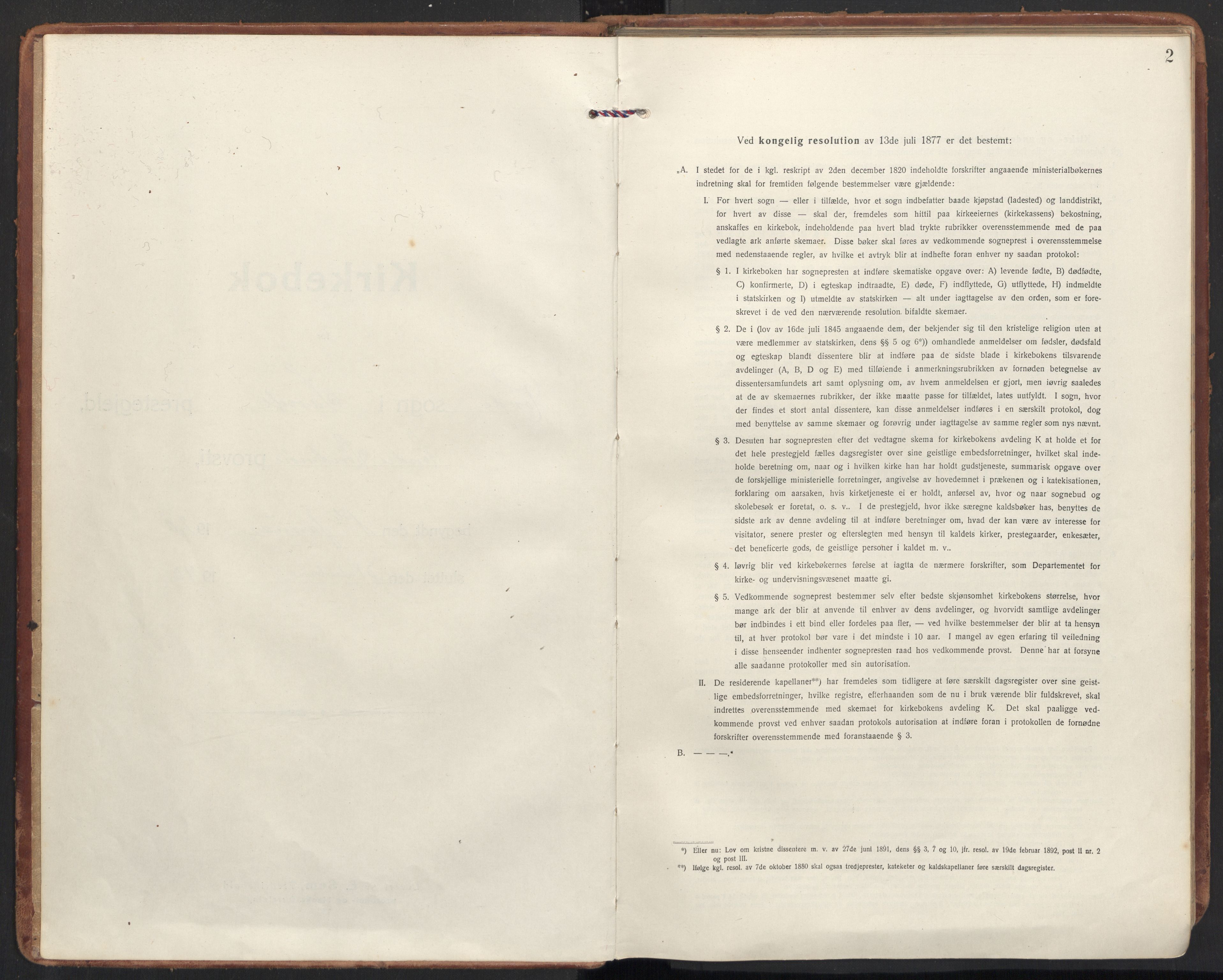 Ministerialprotokoller, klokkerbøker og fødselsregistre - Møre og Romsdal, AV/SAT-A-1454/504/L0058: Ministerialbok nr. 504A05, 1920-1940, s. 2