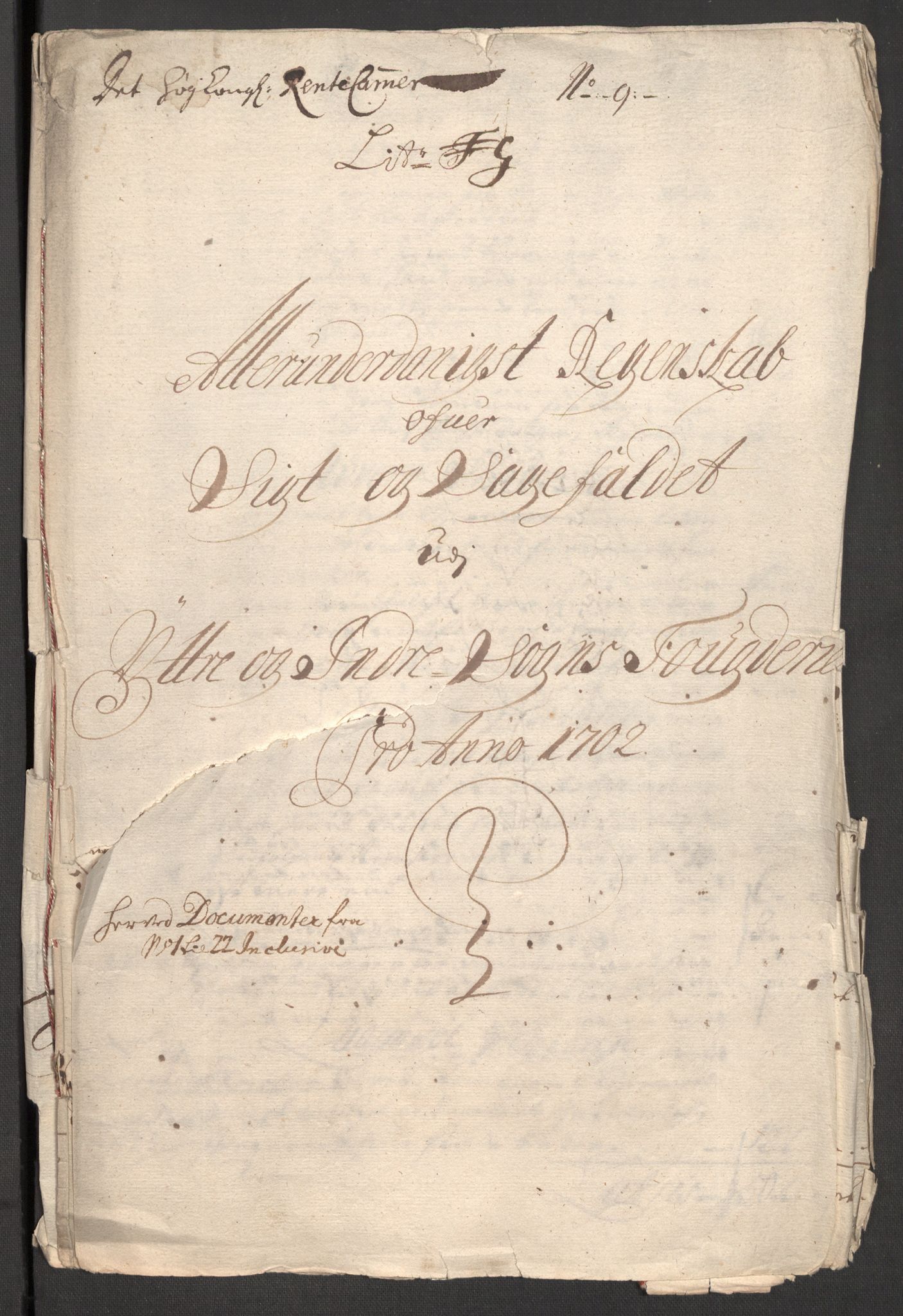 Rentekammeret inntil 1814, Reviderte regnskaper, Fogderegnskap, AV/RA-EA-4092/R52/L3312: Fogderegnskap Sogn, 1702, s. 131