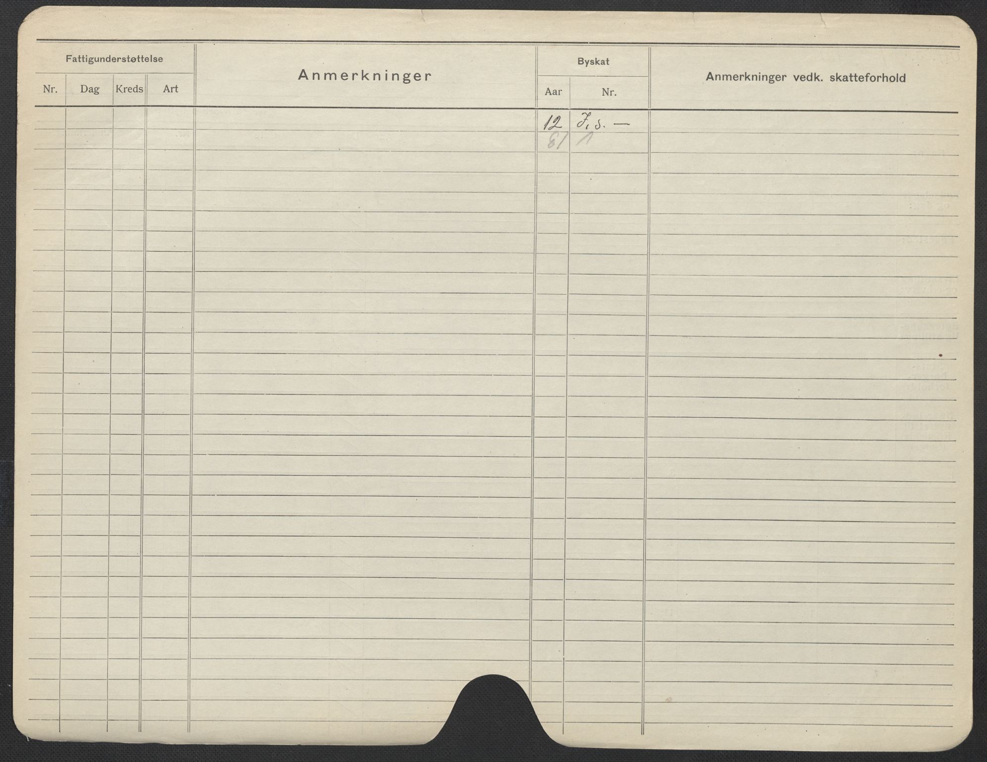 Oslo folkeregister, Registerkort, SAO/A-11715/F/Fa/Fac/L0025: Kvinner, 1906-1914, s. 1176b