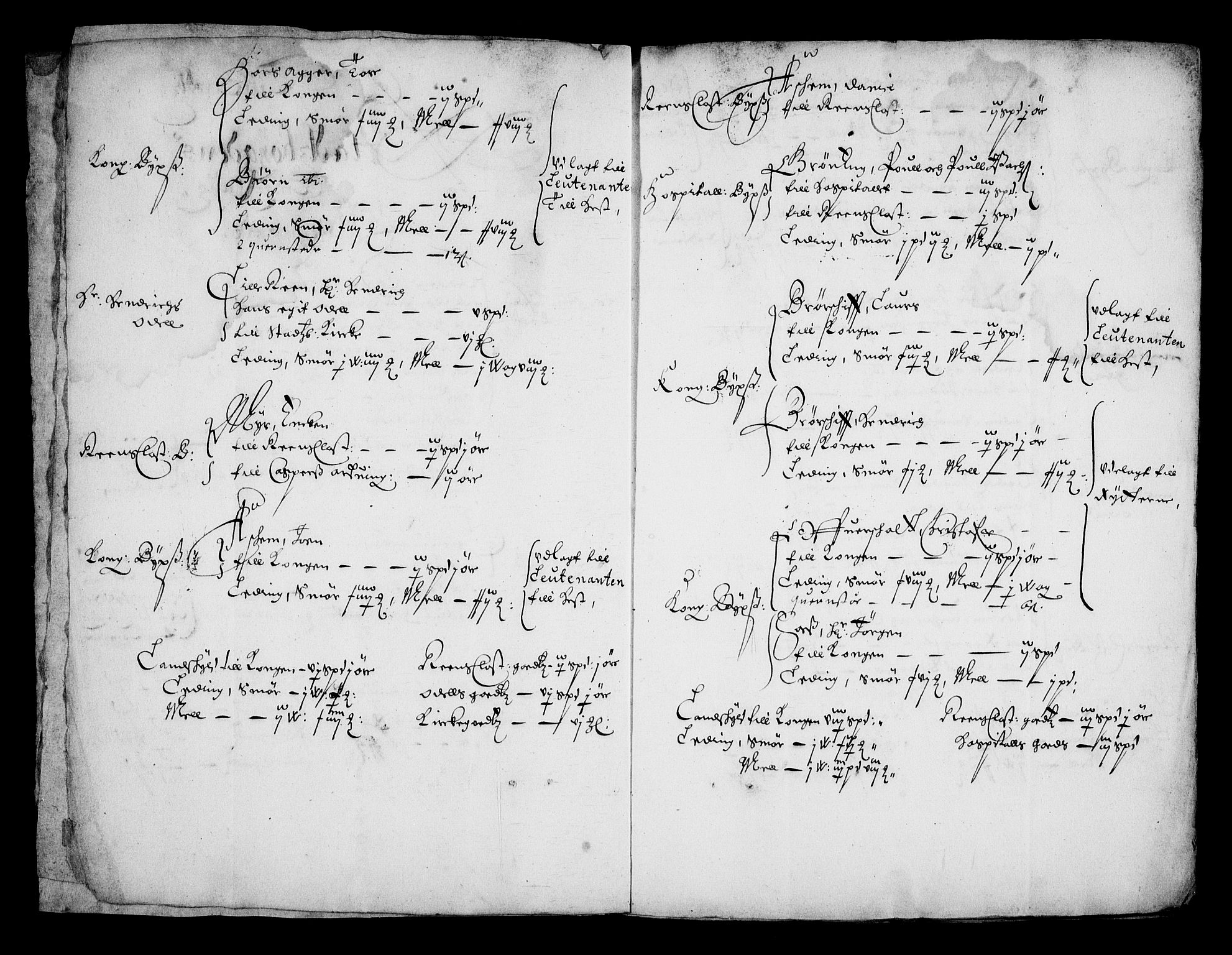 Rentekammeret inntil 1814, Realistisk ordnet avdeling, AV/RA-EA-4070/N/Na/L0002/0002: [XI g]: Trondheims stifts jordebøker: / Fosen fogderi, 1664