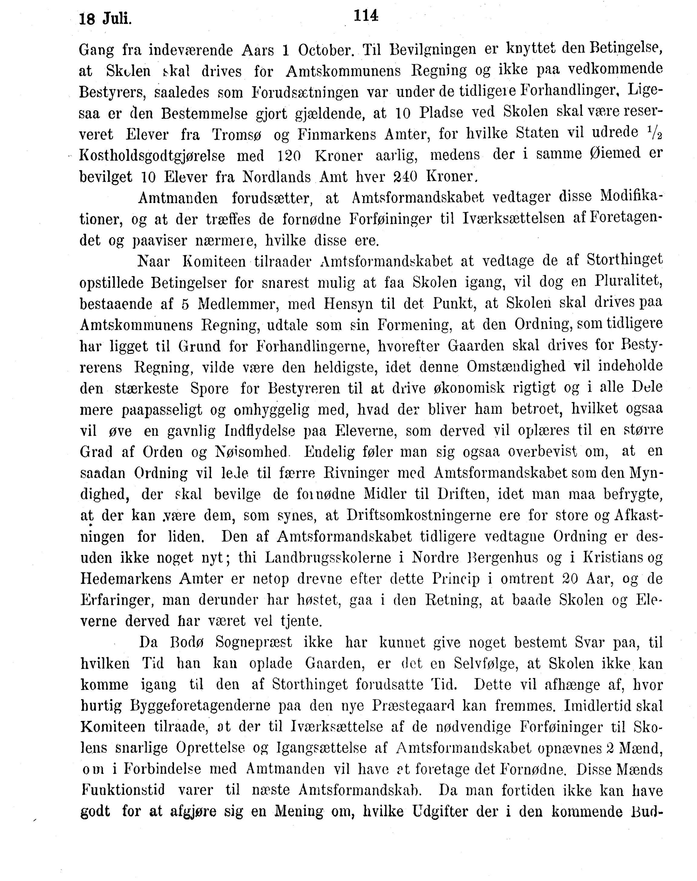 Nordland Fylkeskommune. Fylkestinget, AIN/NFK-17/176/A/Ac/L0016: Fylkestingsforhandlinger 1891-1893, 1891-1893