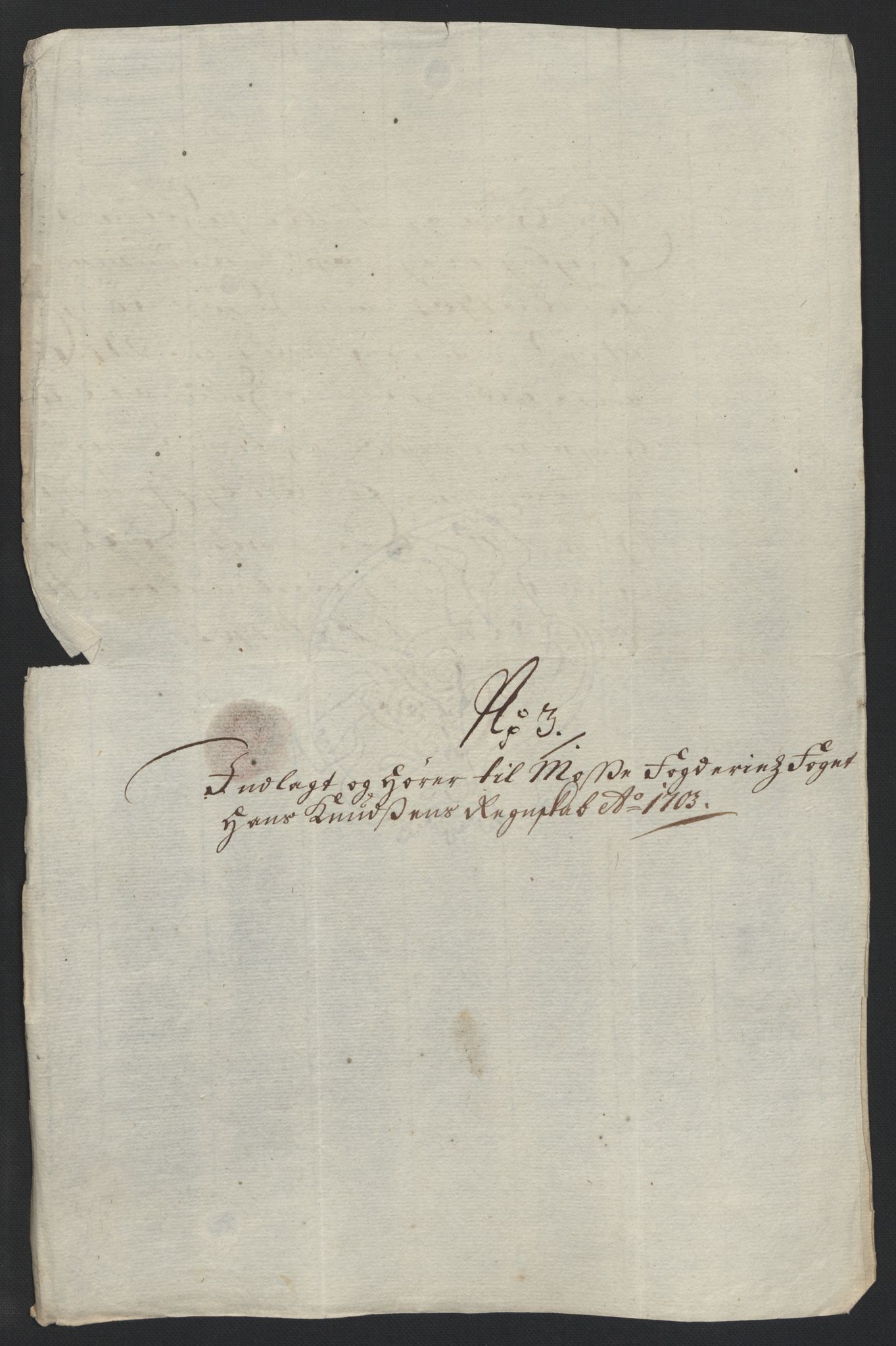 Rentekammeret inntil 1814, Reviderte regnskaper, Fogderegnskap, RA/EA-4092/R04/L0132: Fogderegnskap Moss, Onsøy, Tune, Veme og Åbygge, 1703-1704, s. 36