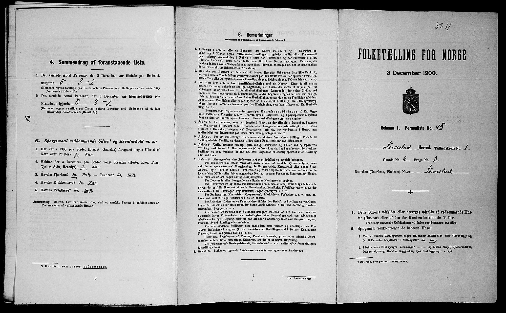 SAST, Folketelling 1900 for 1152 Torvastad herred, 1900, s. 152