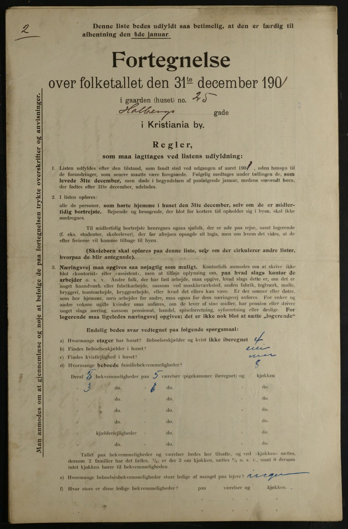 OBA, Kommunal folketelling 31.12.1901 for Kristiania kjøpstad, 1901, s. 6386