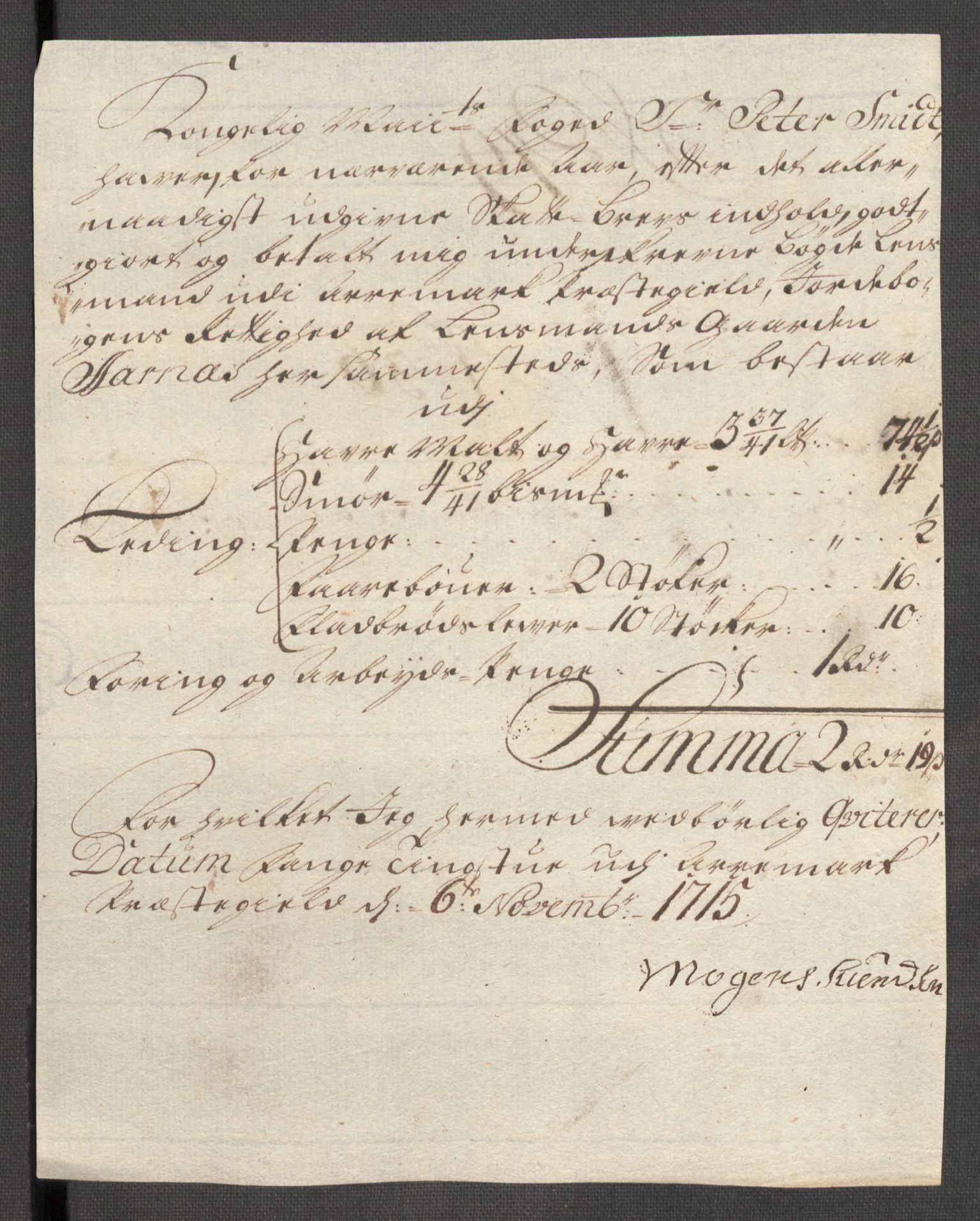 Rentekammeret inntil 1814, Reviderte regnskaper, Fogderegnskap, AV/RA-EA-4092/R01/L0023: Fogderegnskap Idd og Marker, 1715-1716, s. 225