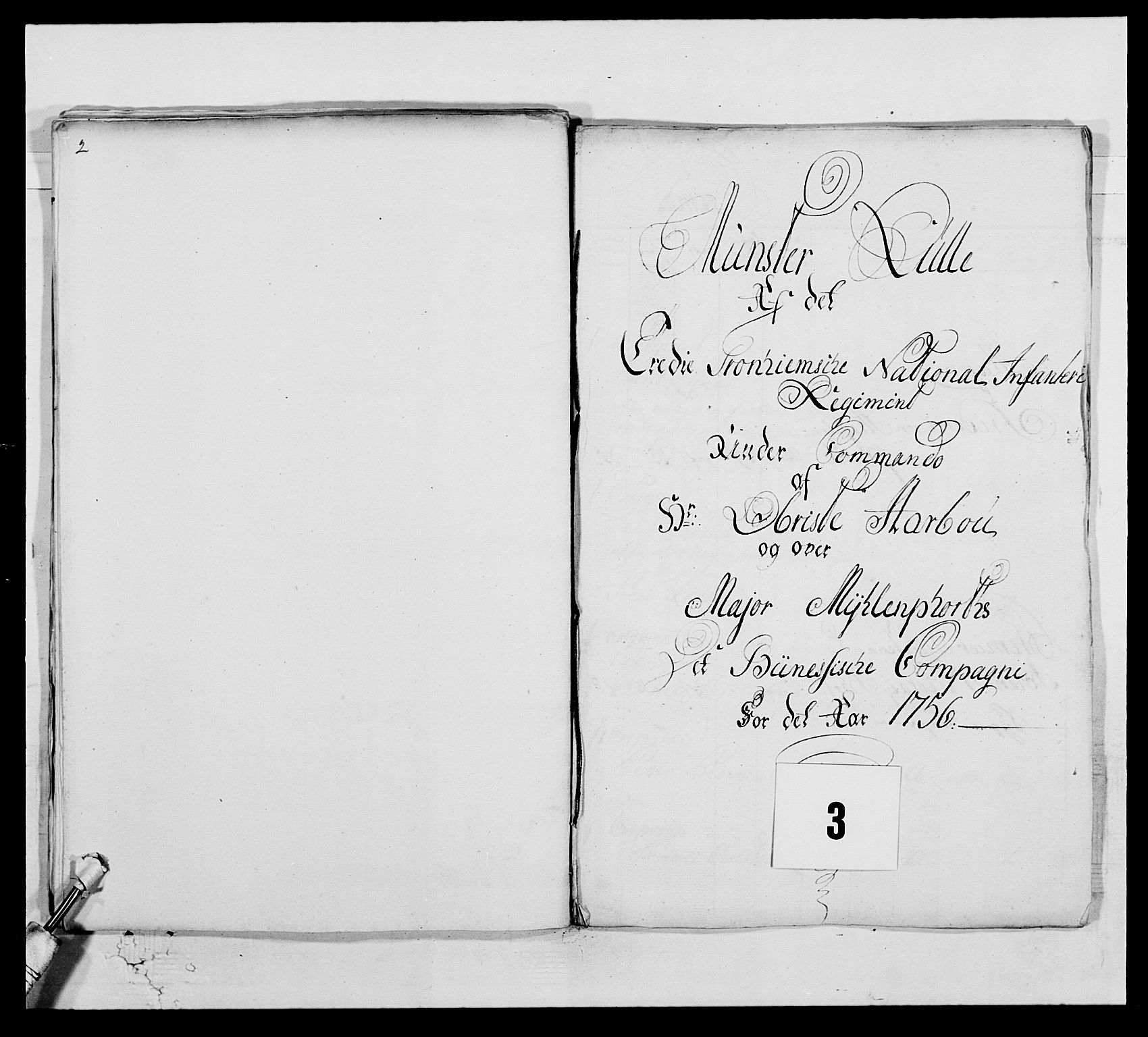 Kommanderende general (KG I) med Det norske krigsdirektorium, AV/RA-EA-5419/E/Ea/L0515: 3. Trondheimske regiment, 1756-1767, s. 38