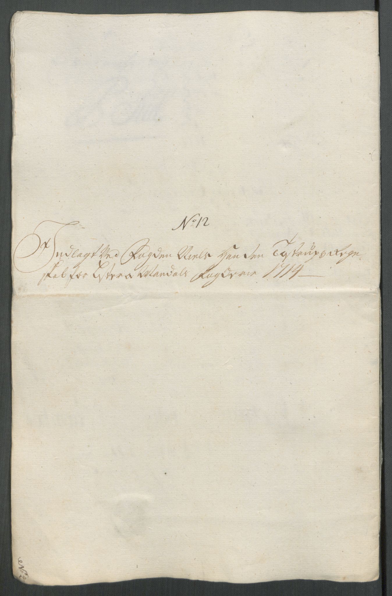 Rentekammeret inntil 1814, Reviderte regnskaper, Fogderegnskap, RA/EA-4092/R43/L2558: Fogderegnskap Lista og Mandal, 1714, s. 93