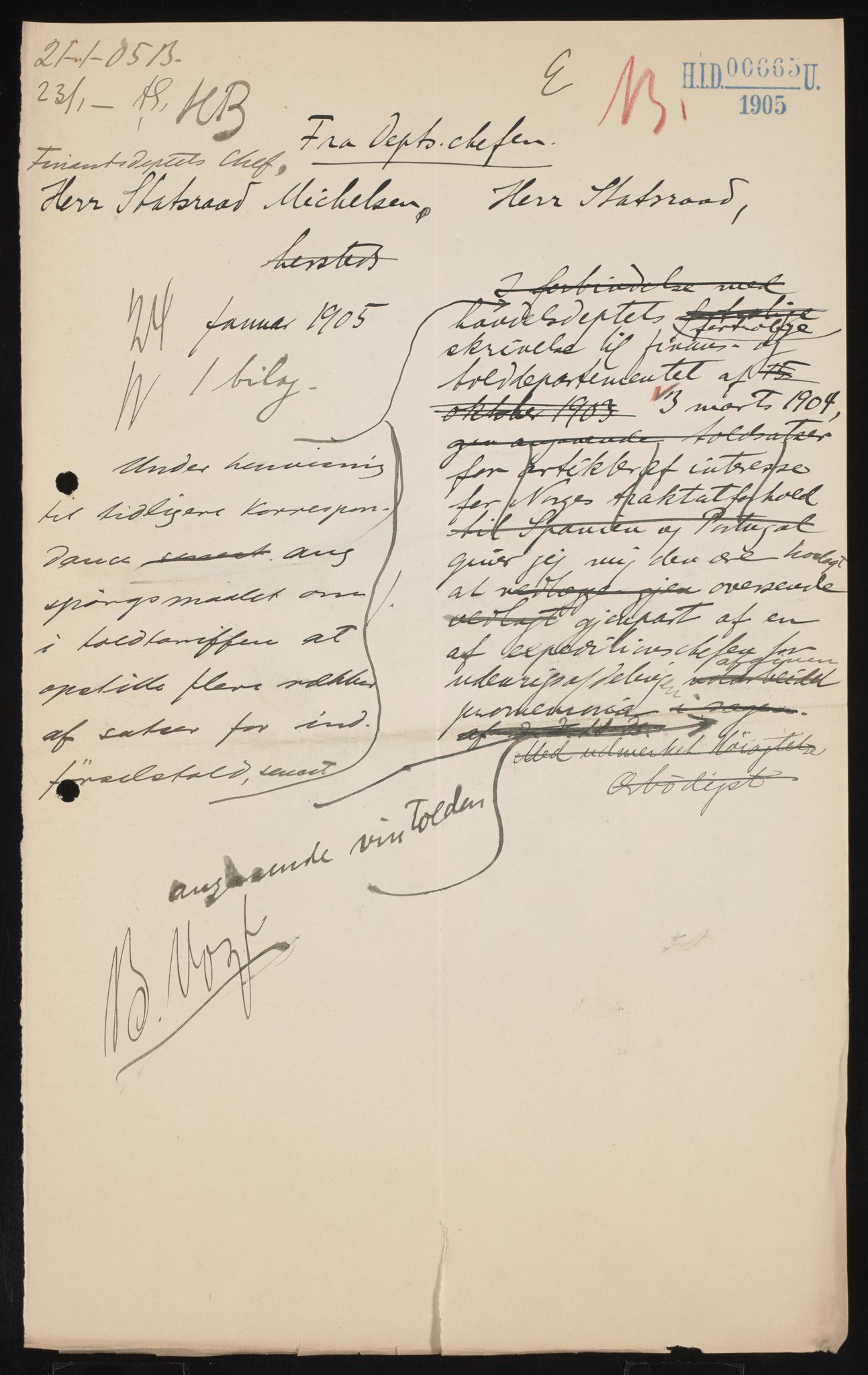 Utenriksdepartementet, AV/RA-S-2259, 1872-1932, s. 754