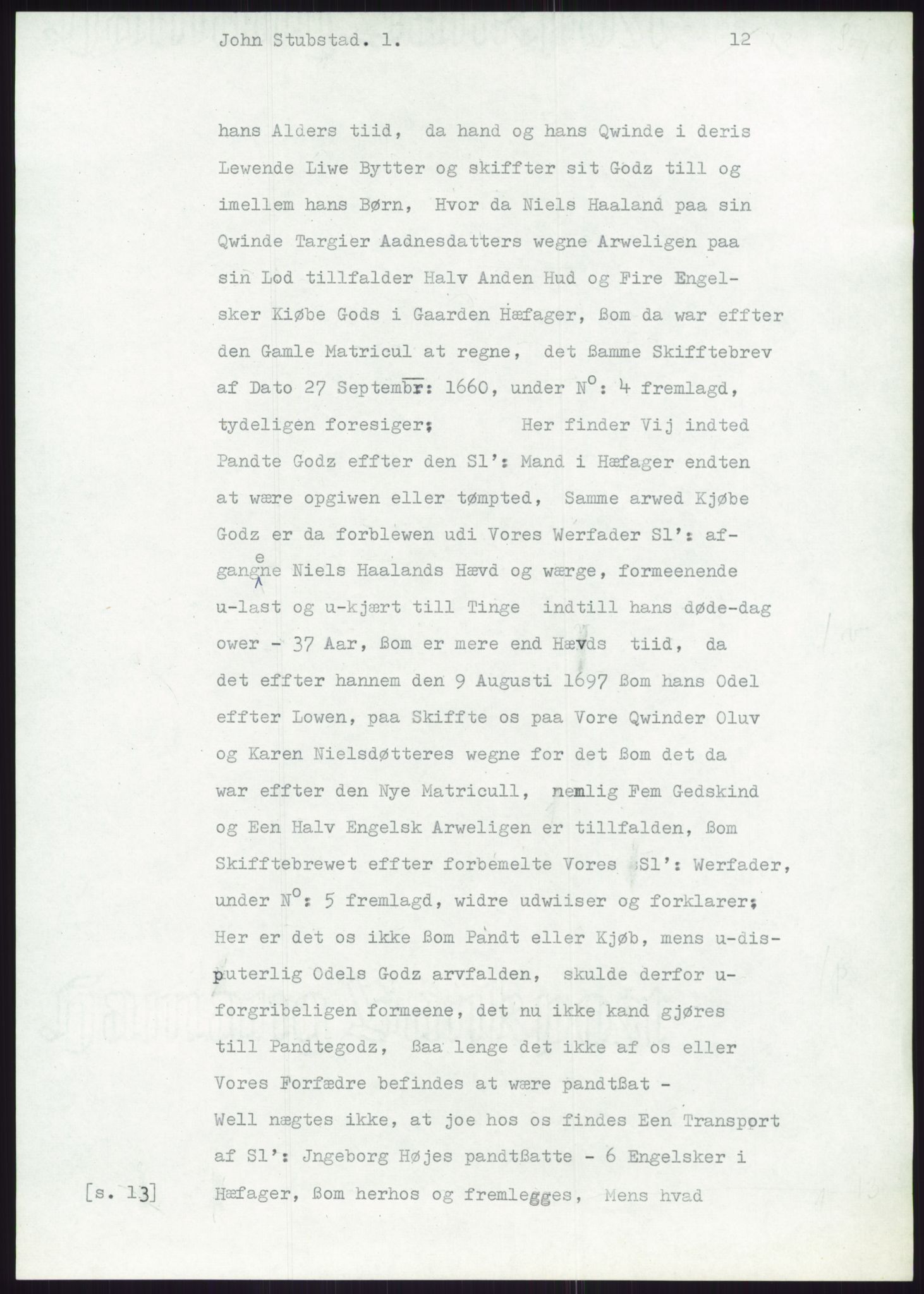 Samlinger til kildeutgivelse, Diplomavskriftsamlingen, AV/RA-EA-4053/H/Ha, s. 3260