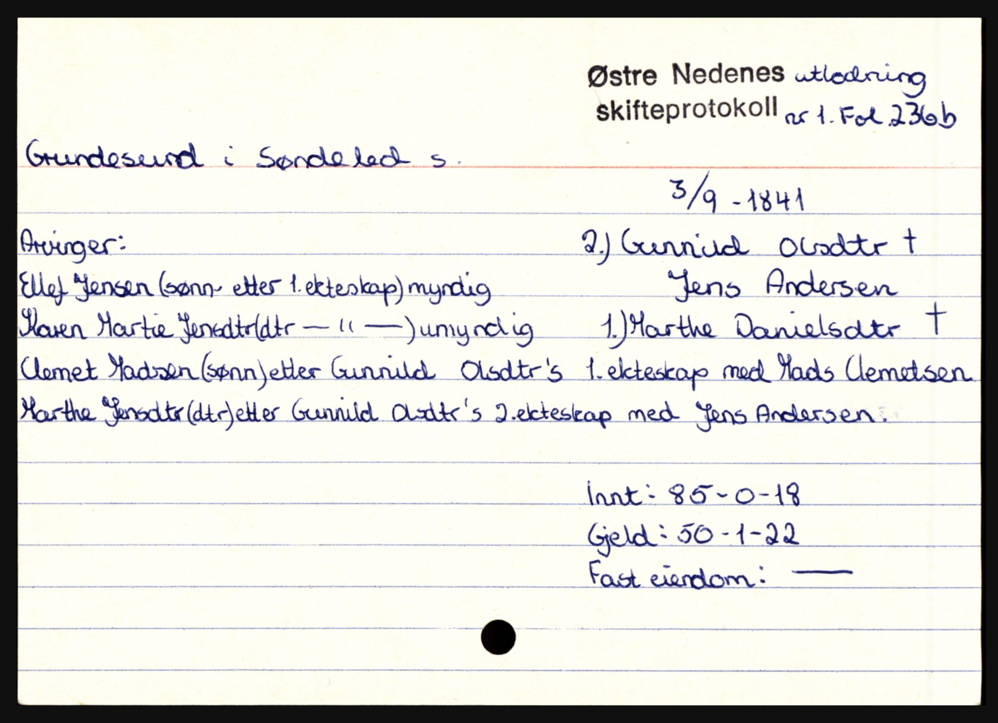 Holt sorenskriveri, AV/SAK-1221-0002/H, s. 581