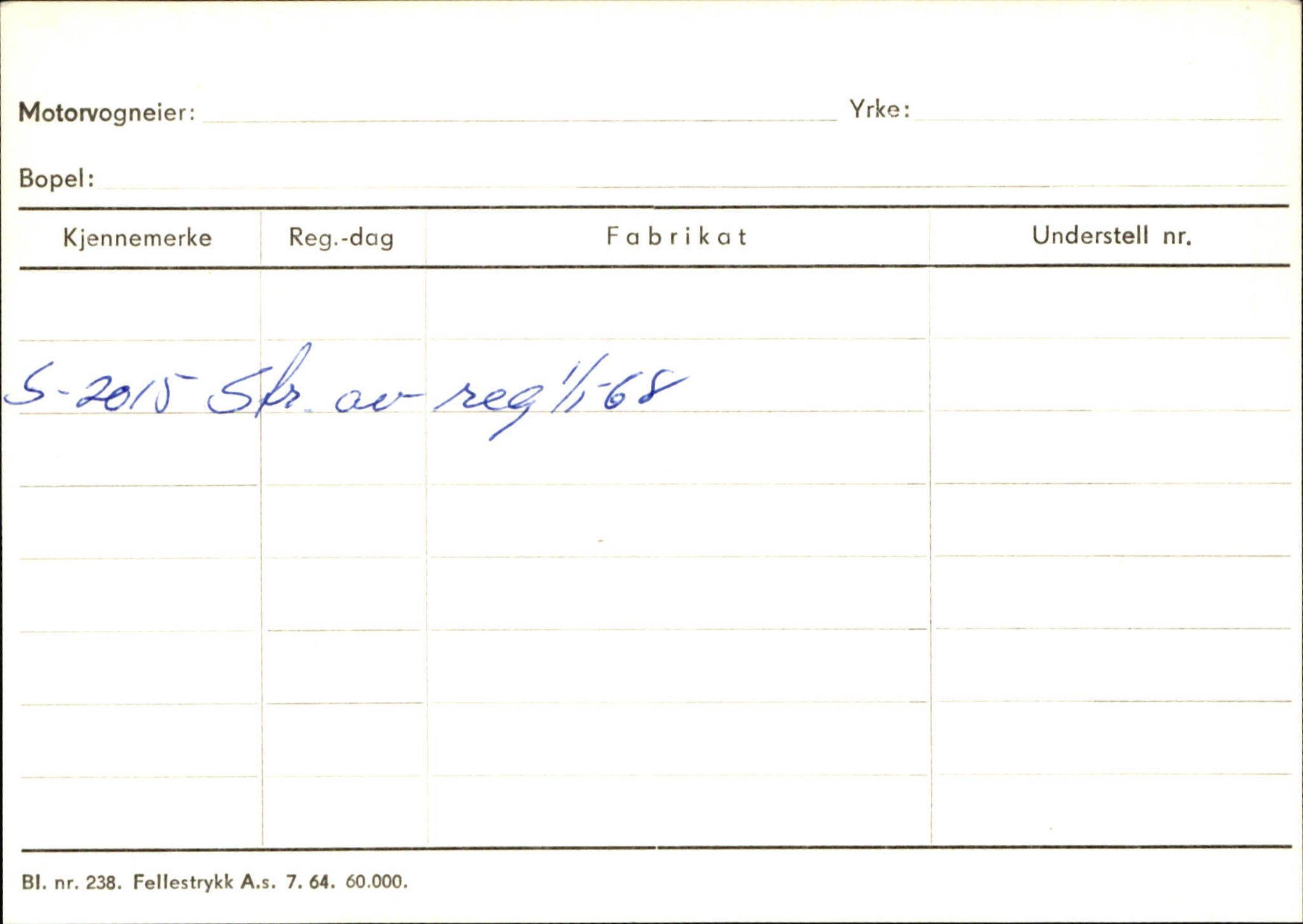 Statens vegvesen, Sogn og Fjordane vegkontor, SAB/A-5301/4/F/L0129: Eigarregistrer Eid A-S, 1945-1975, s. 1277