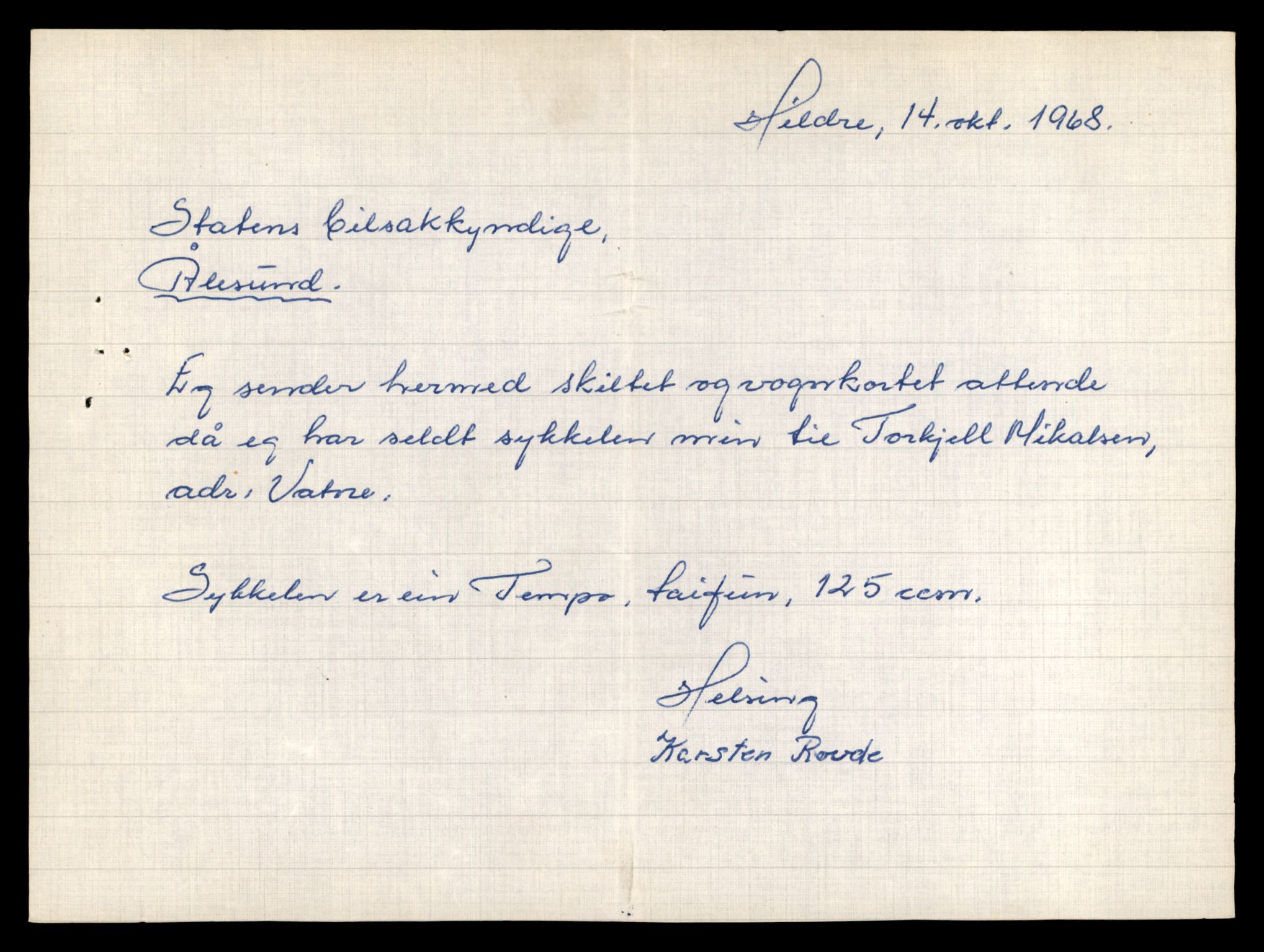 Møre og Romsdal vegkontor - Ålesund trafikkstasjon, AV/SAT-A-4099/F/Fe/L0040: Registreringskort for kjøretøy T 13531 - T 13709, 1927-1998, s. 2561