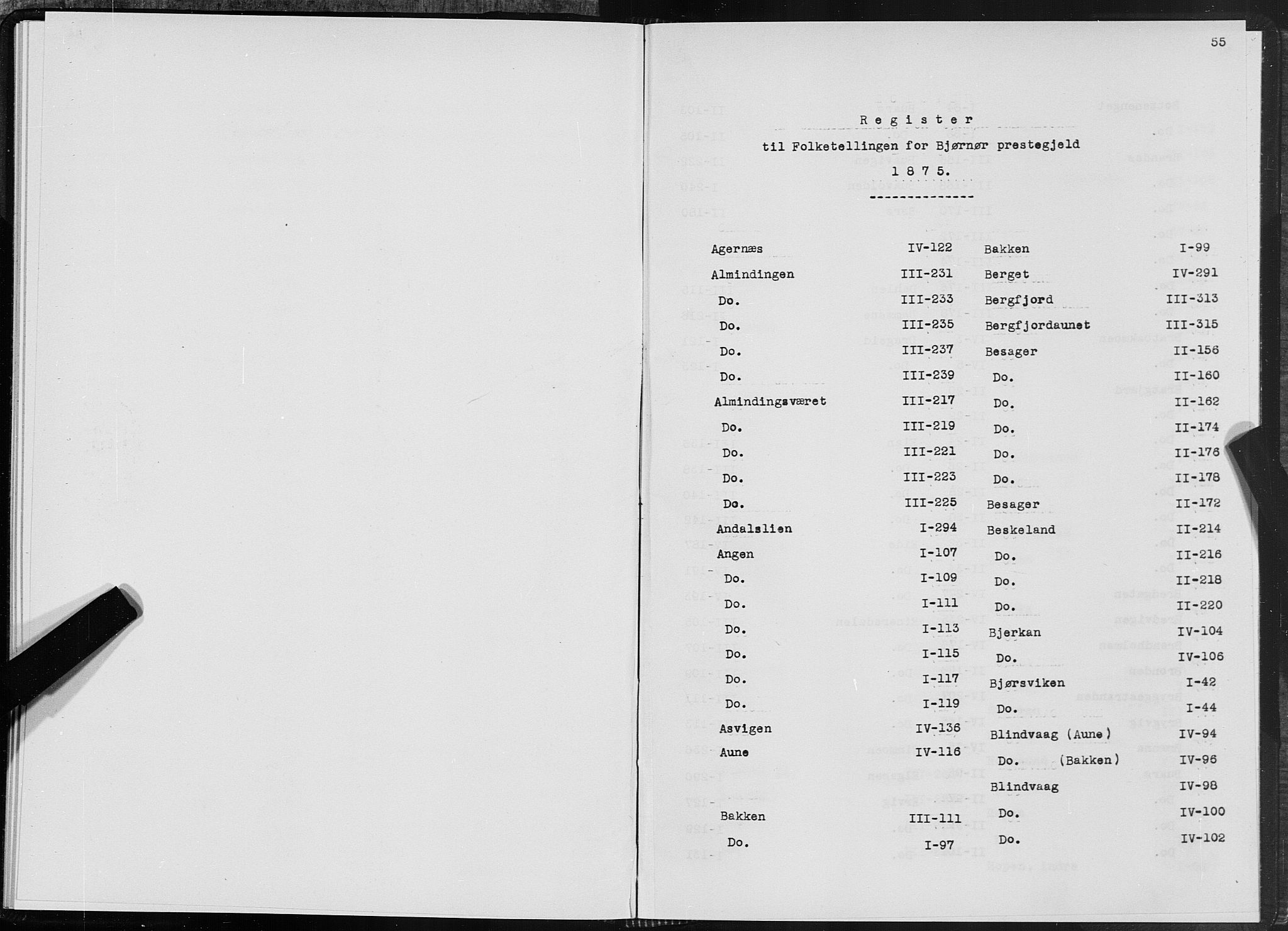 SAT, Folketelling 1875 for 1632P Bjørnør prestegjeld, 1875, s. 55