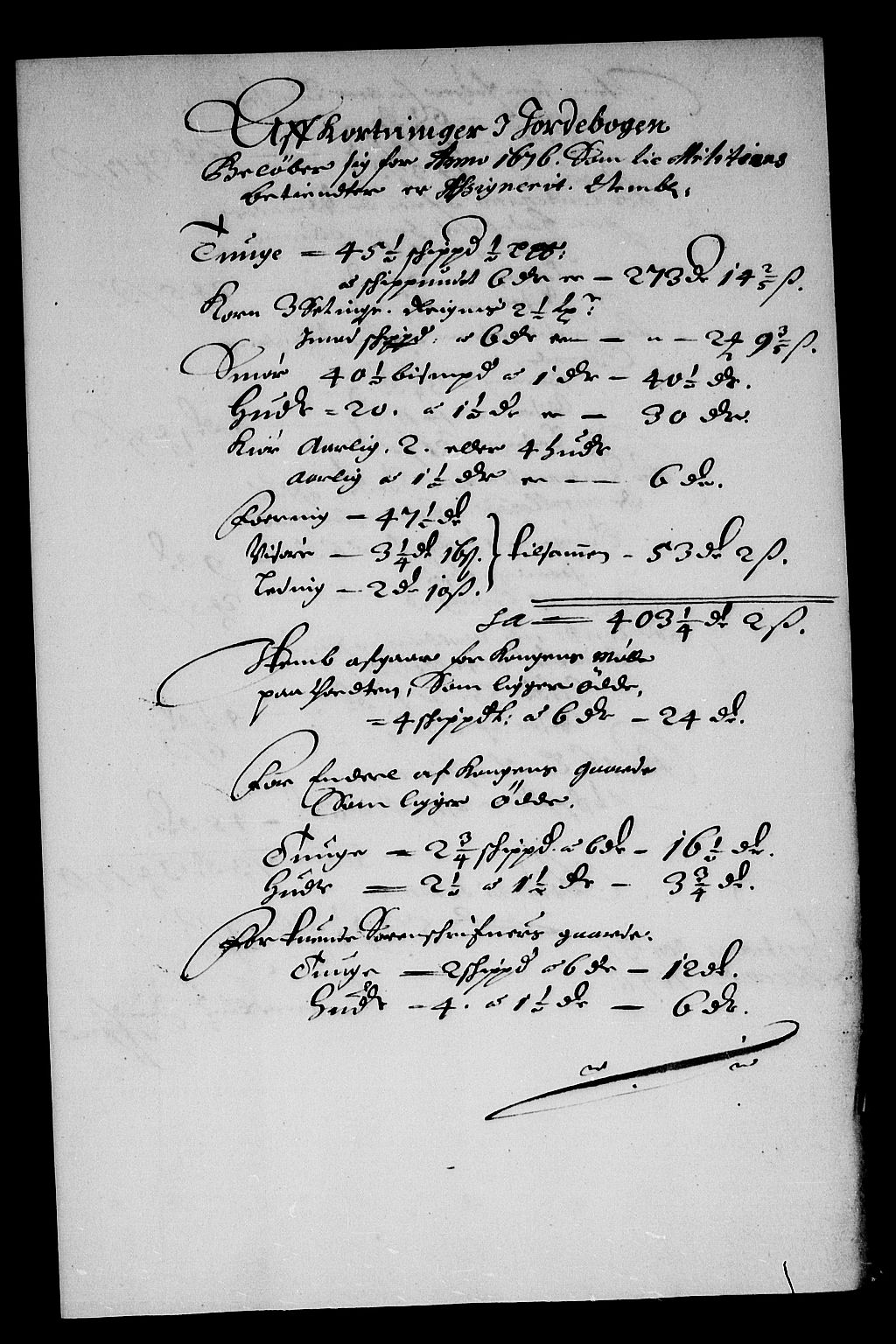 Rentekammeret inntil 1814, Reviderte regnskaper, Stiftamtstueregnskaper, Landkommissariatet på Akershus og Akershus stiftamt, AV/RA-EA-5869/R/Rb/L0119: Akershus stiftamt, 1676