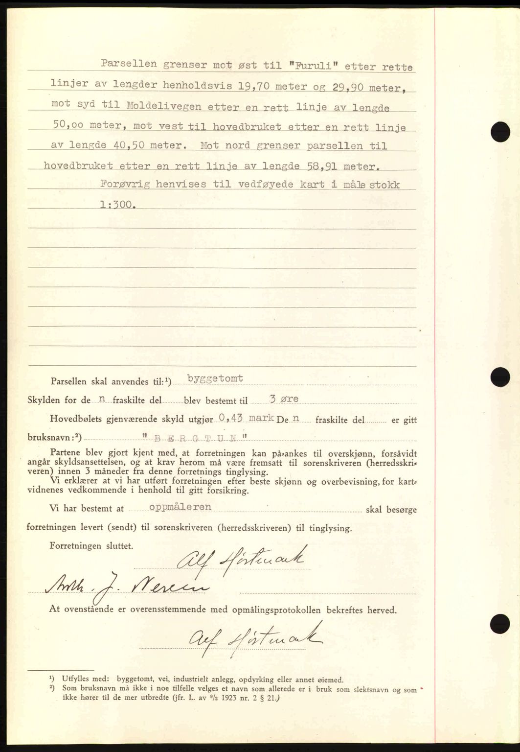Romsdal sorenskriveri, AV/SAT-A-4149/1/2/2C: Pantebok nr. A11, 1941-1942, Dagboknr: 2378/1941