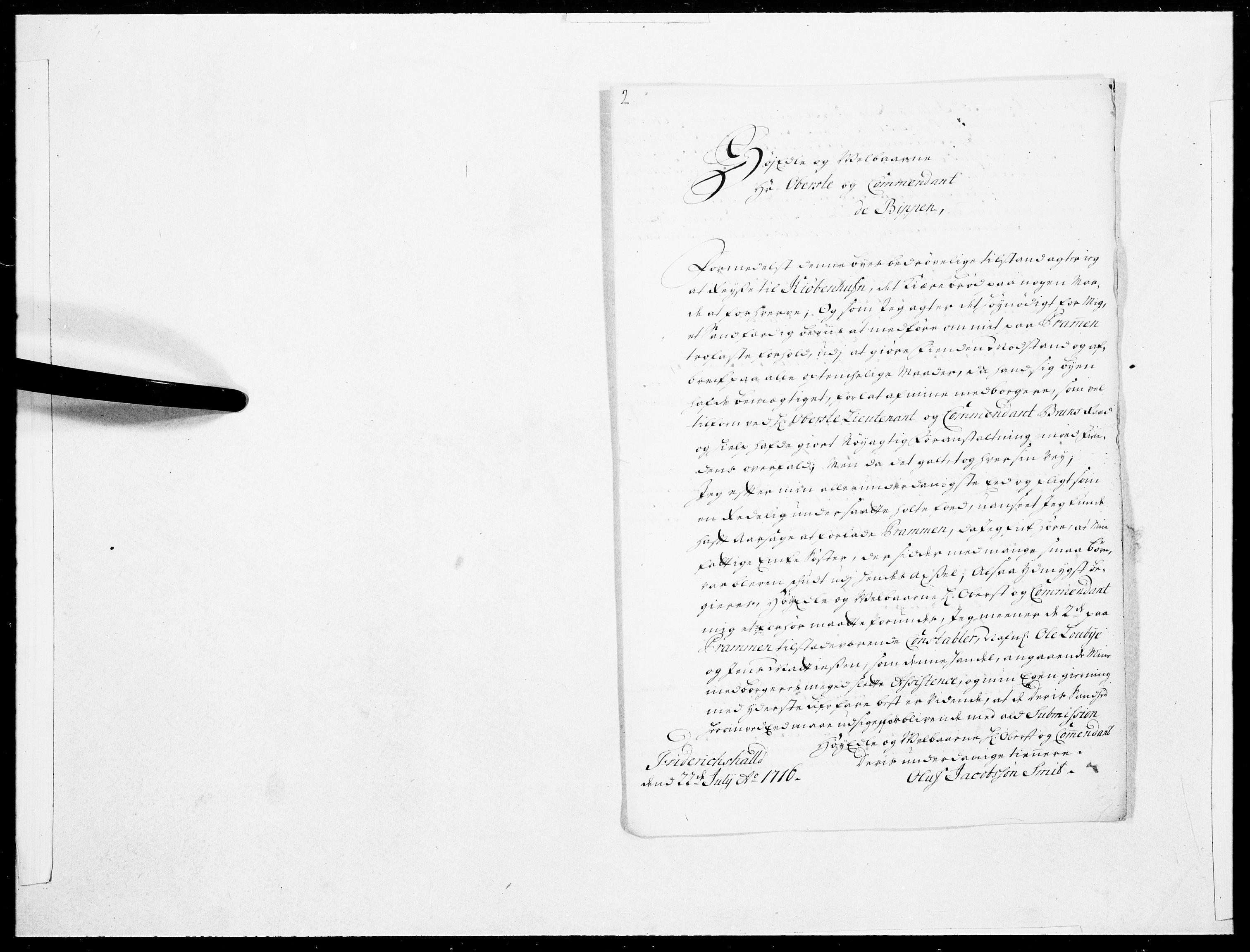 Danske Kanselli 1572-1799, AV/RA-EA-3023/F/Fc/Fcc/Fcca/L0079: Norske innlegg 1572-1799, 1716, s. 404