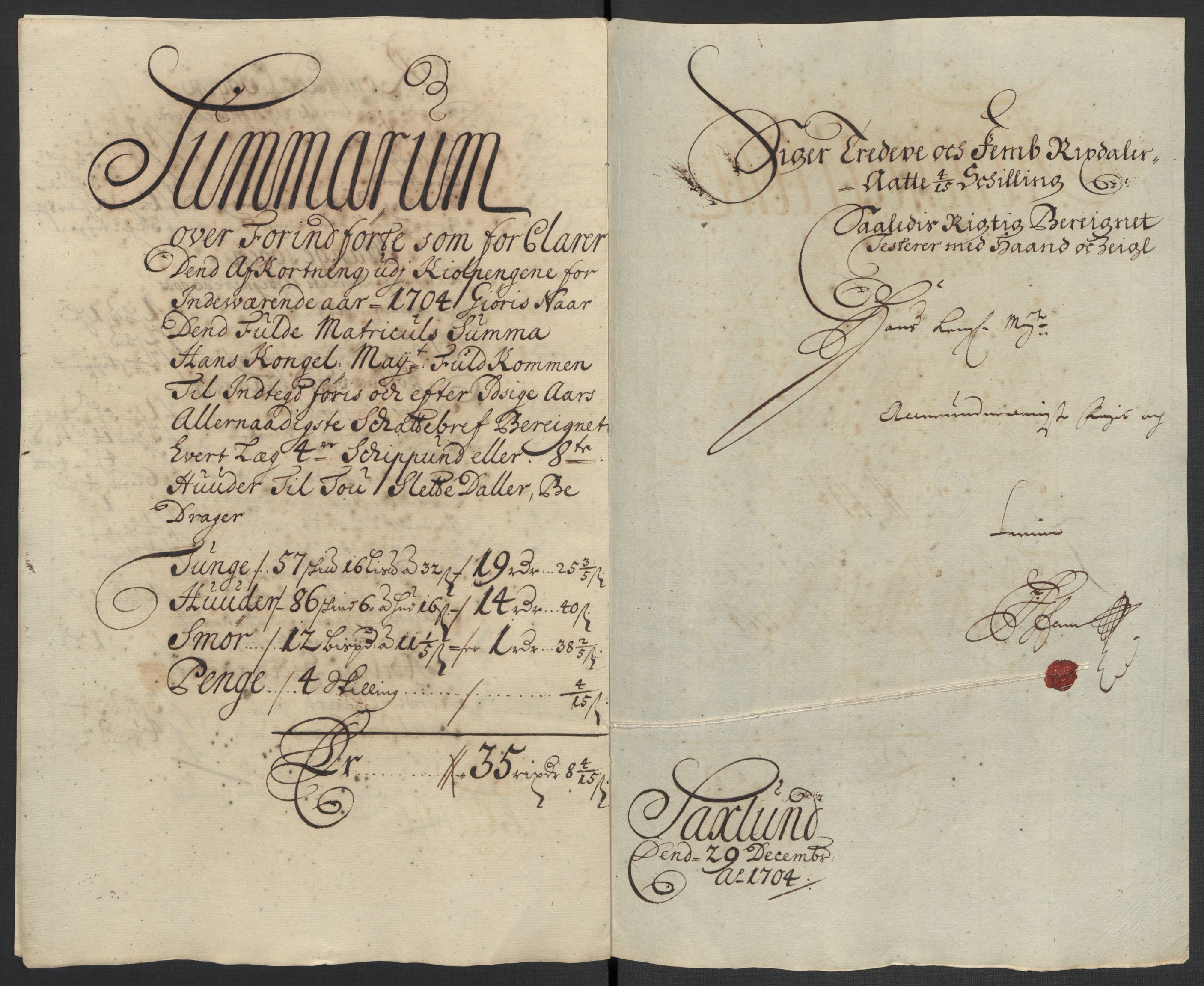 Rentekammeret inntil 1814, Reviderte regnskaper, Fogderegnskap, AV/RA-EA-4092/R16/L1041: Fogderegnskap Hedmark, 1703-1704, s. 369