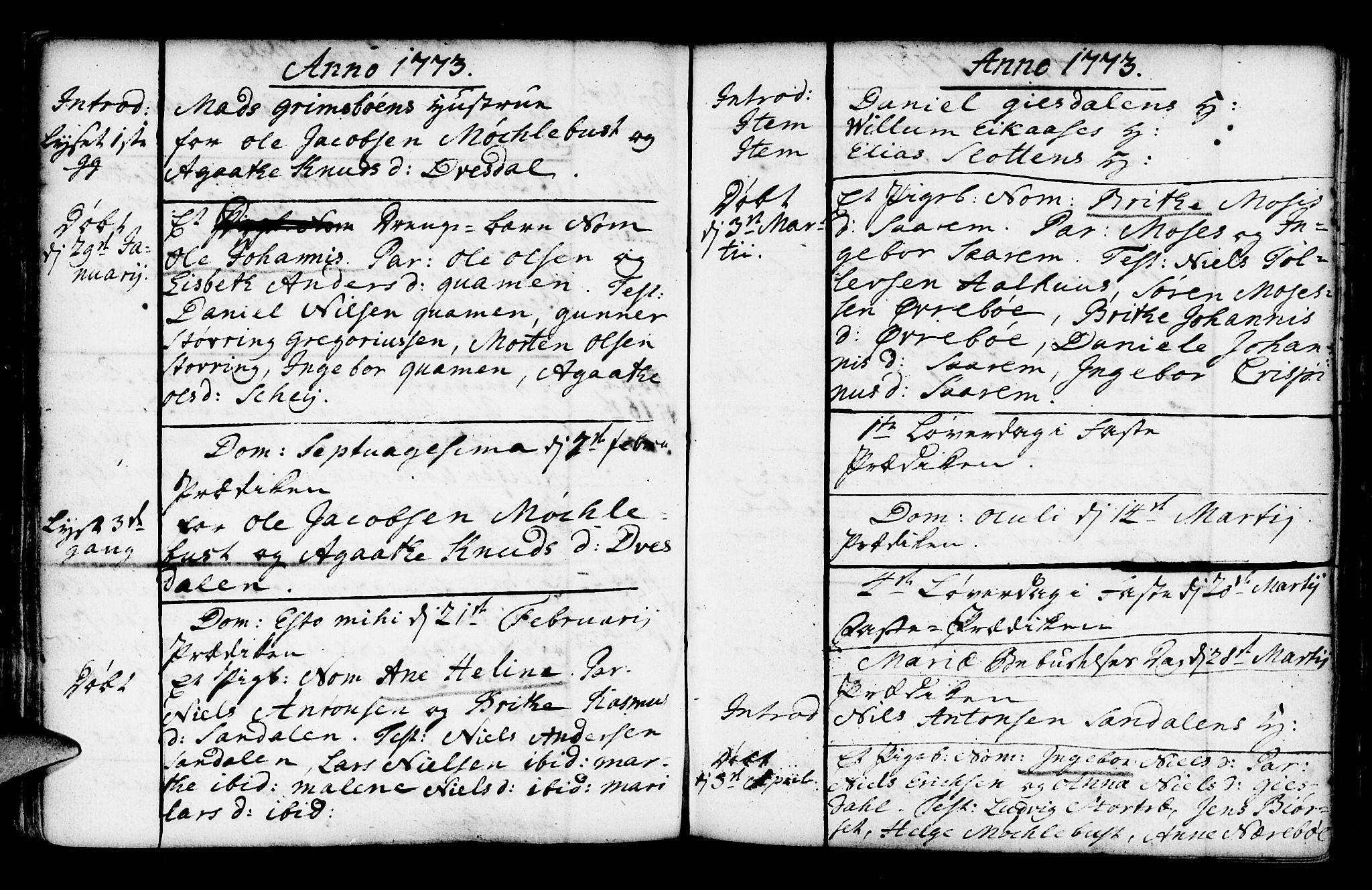Jølster sokneprestembete, SAB/A-80701/H/Haa/Haaa/L0003: Ministerialbok nr. A 3, 1748-1789, s. 138