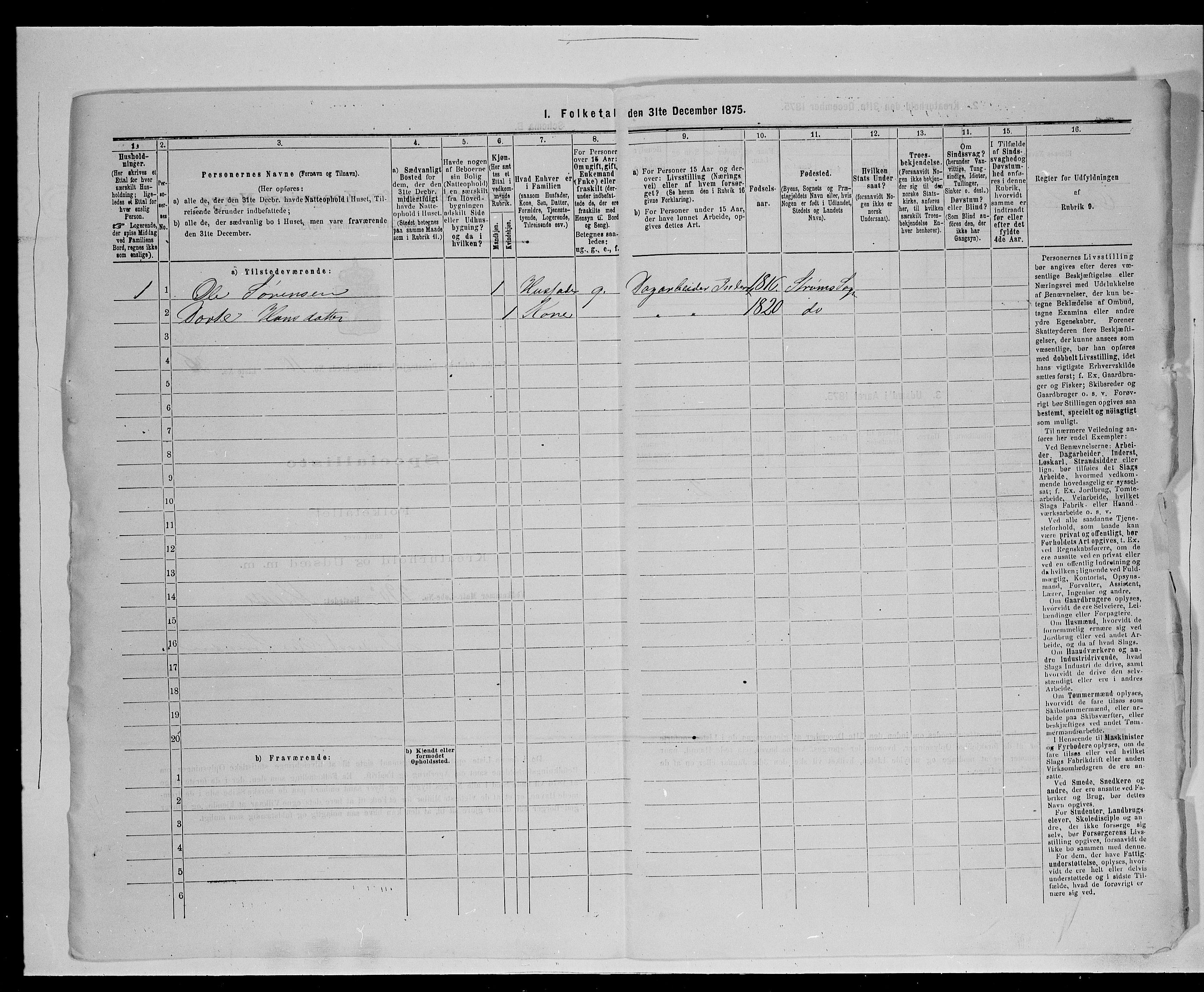 SAH, Folketelling 1875 for 0419P Sør-Odal prestegjeld, 1875, s. 1064