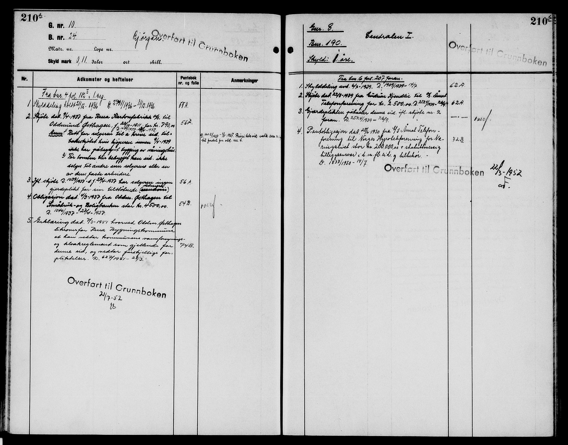 Sør-Østerdal sorenskriveri, AV/SAH-TING-018/H/Ha/Hac/L0055: Panteregister nr. 6, 1894-1954, s. 210