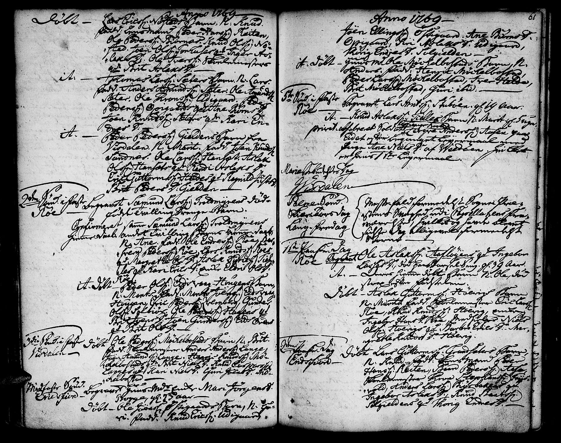 Ministerialprotokoller, klokkerbøker og fødselsregistre - Møre og Romsdal, AV/SAT-A-1454/551/L0621: Ministerialbok nr. 551A01, 1757-1803, s. 61