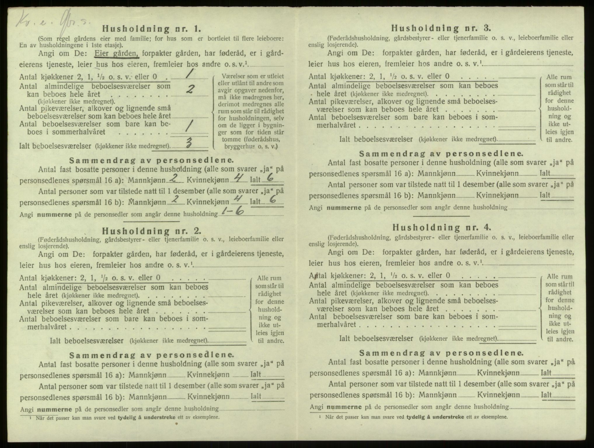 SAB, Folketelling 1920 for 1257 Alversund herred, 1920, s. 172