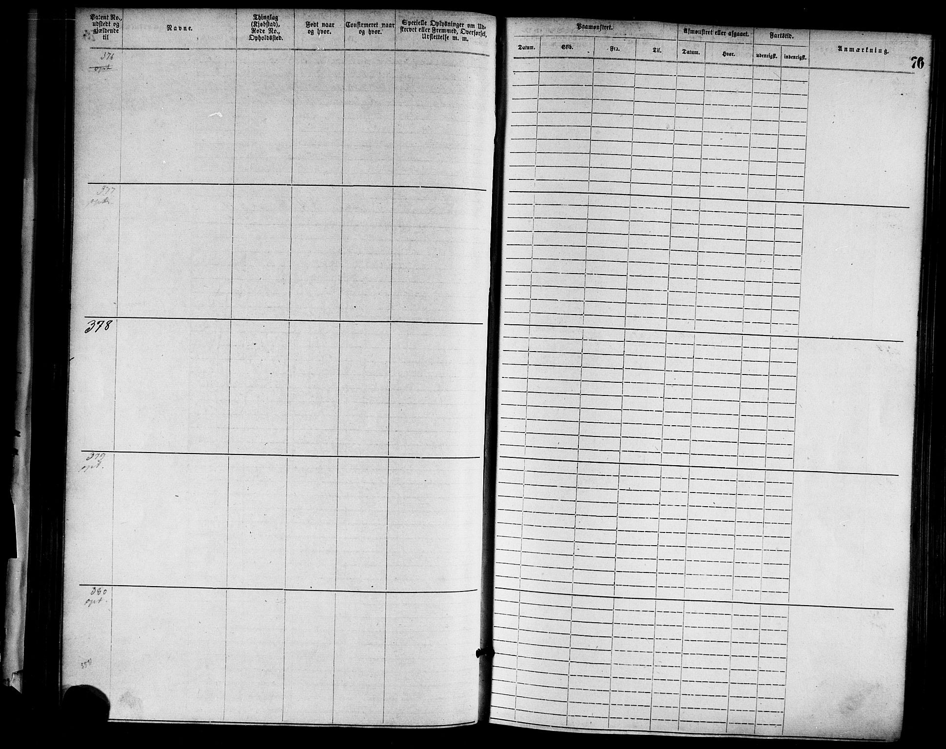 Grimstad mønstringskrets, AV/SAK-2031-0013/F/Fa/L0001: Annotasjonsrulle nr 1-1920 med register, F-1, 1870-1892, s. 98